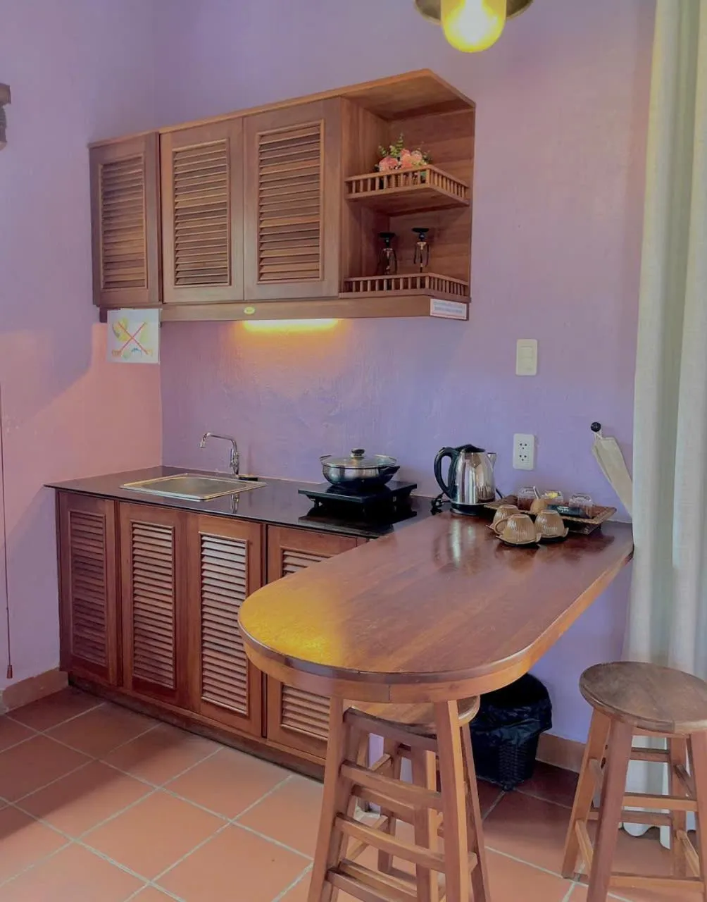 Kitchen or kitchenette in Melon Resort & Pickleball Club Mũi Né