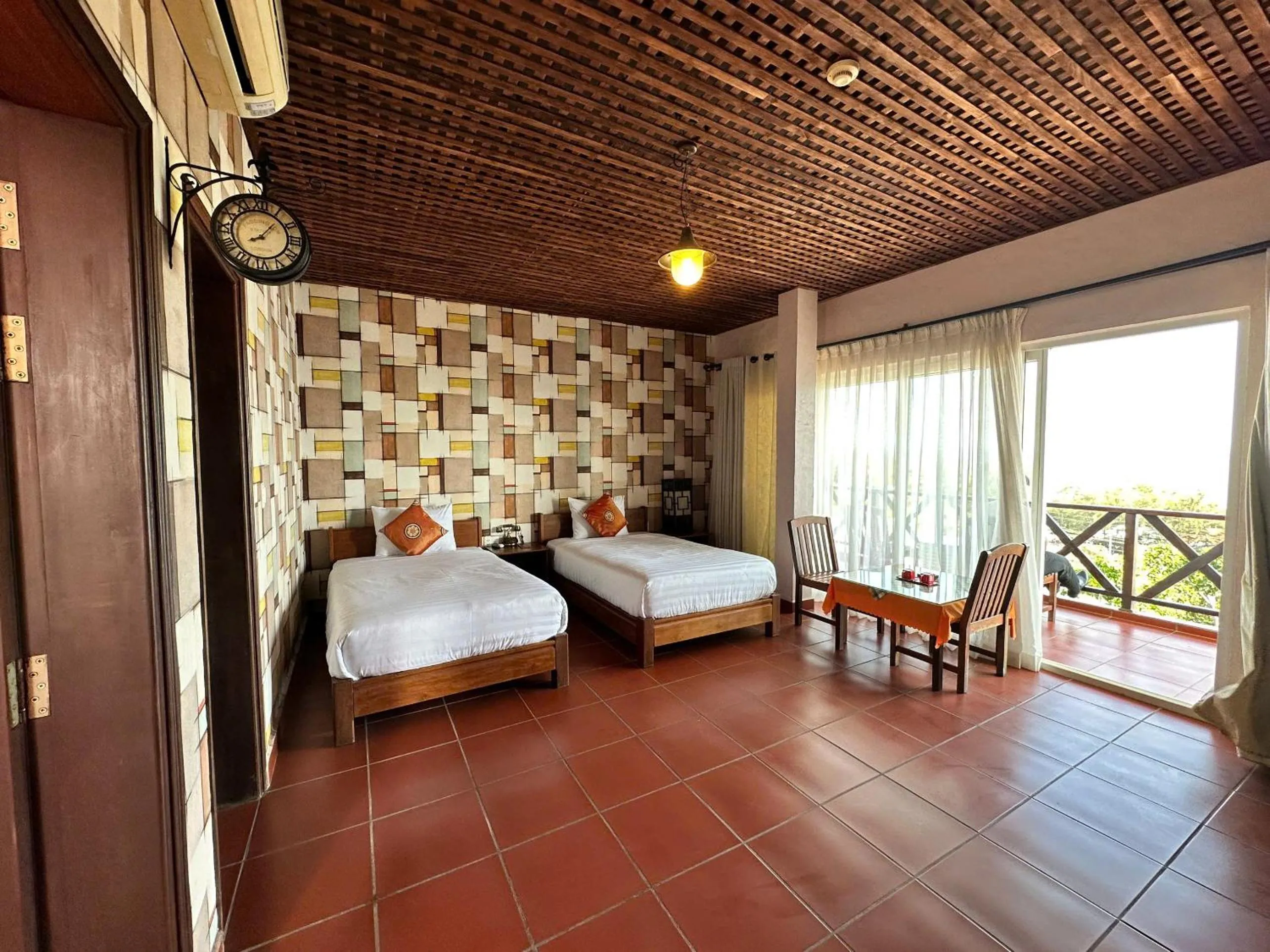 Bed in Melon Resort & Pickleball Club Mũi Né