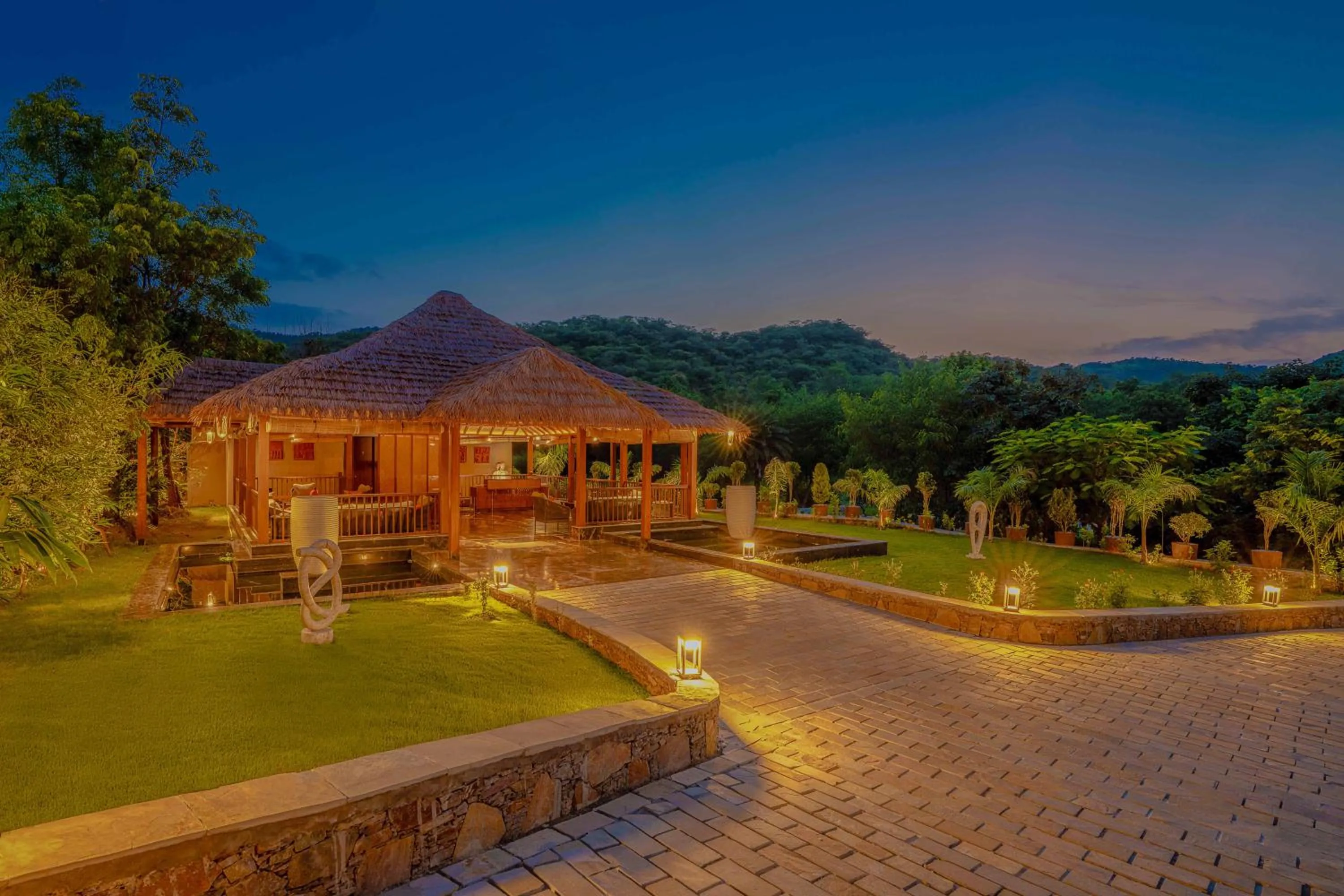 Lobby or reception in Tree of Life Amara Resorts & Spa, Udaipur