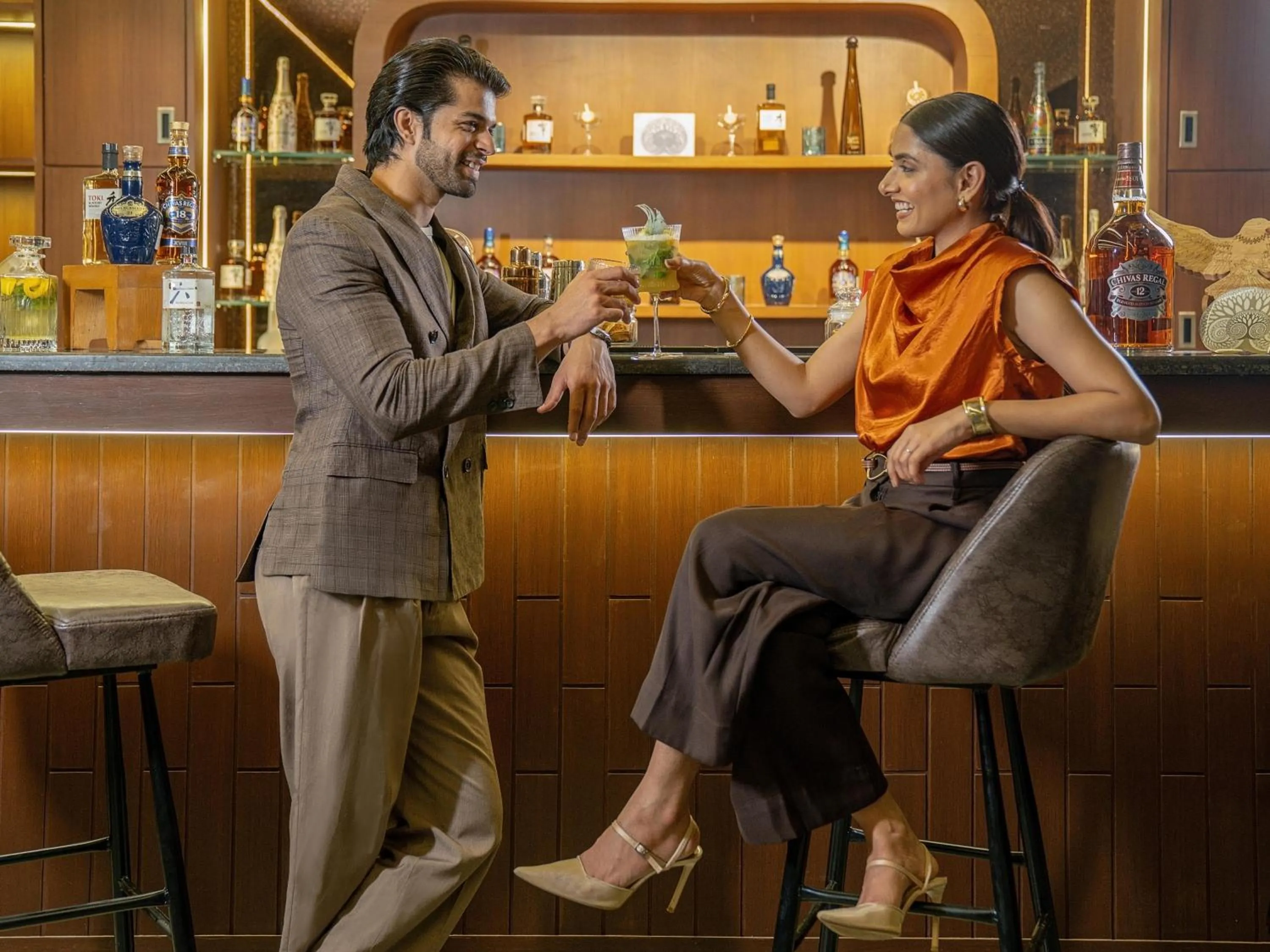 Lounge or bar in Tree of Life Amara Resorts & Spa, Udaipur