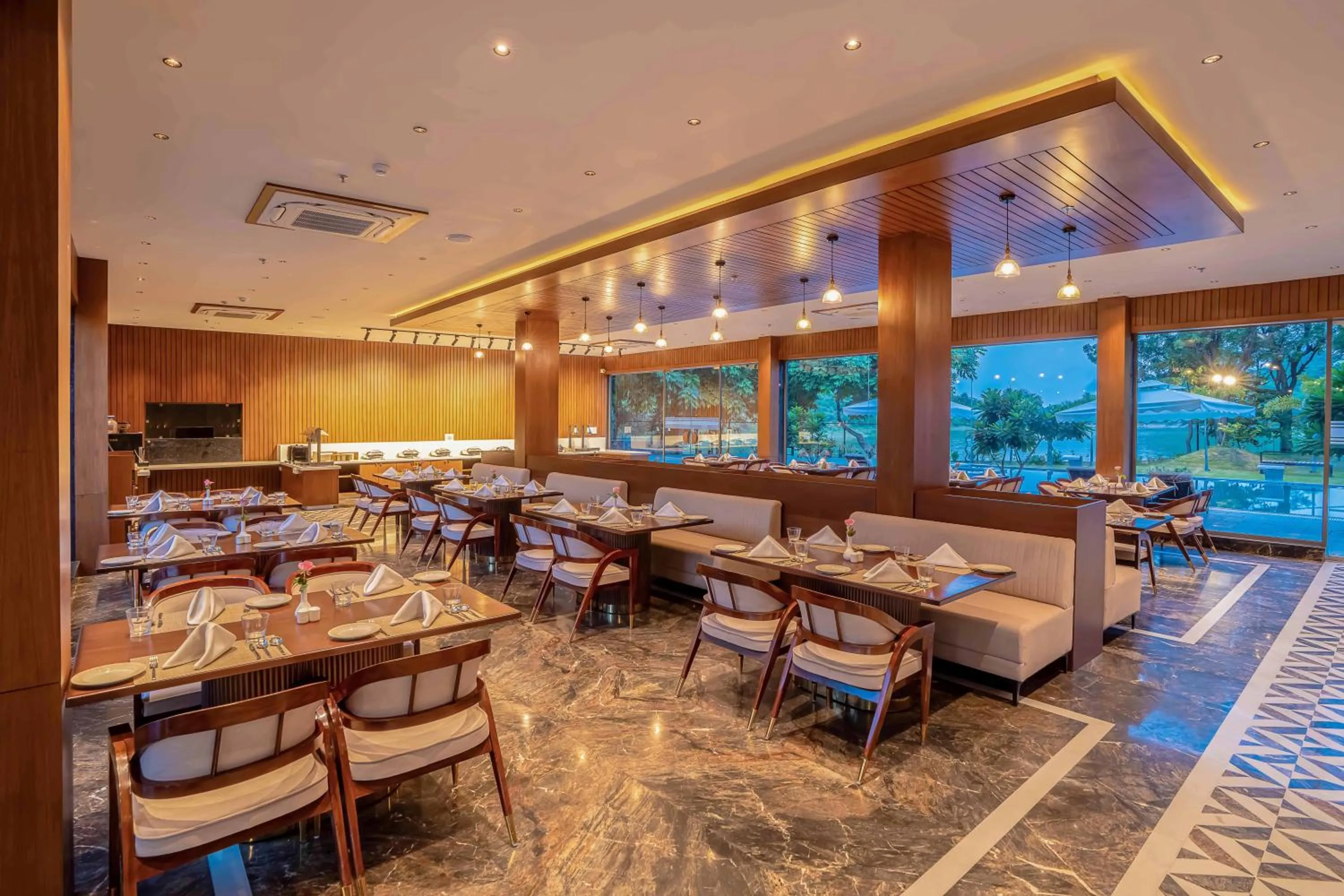 Restaurant/places to eat in Tree of Life Amara Resorts & Spa, Udaipur