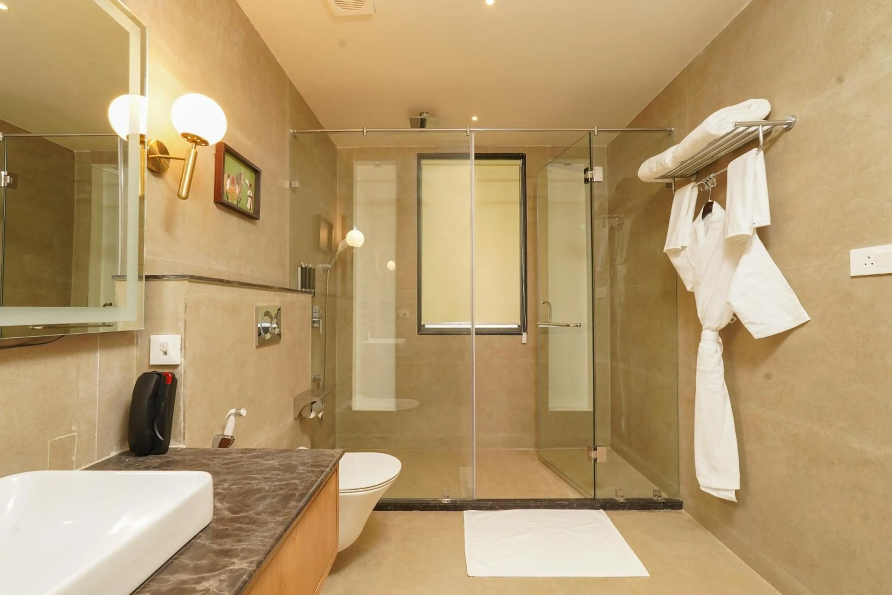 Bathroom in Tree of Life Amara Resorts & Spa, Udaipur