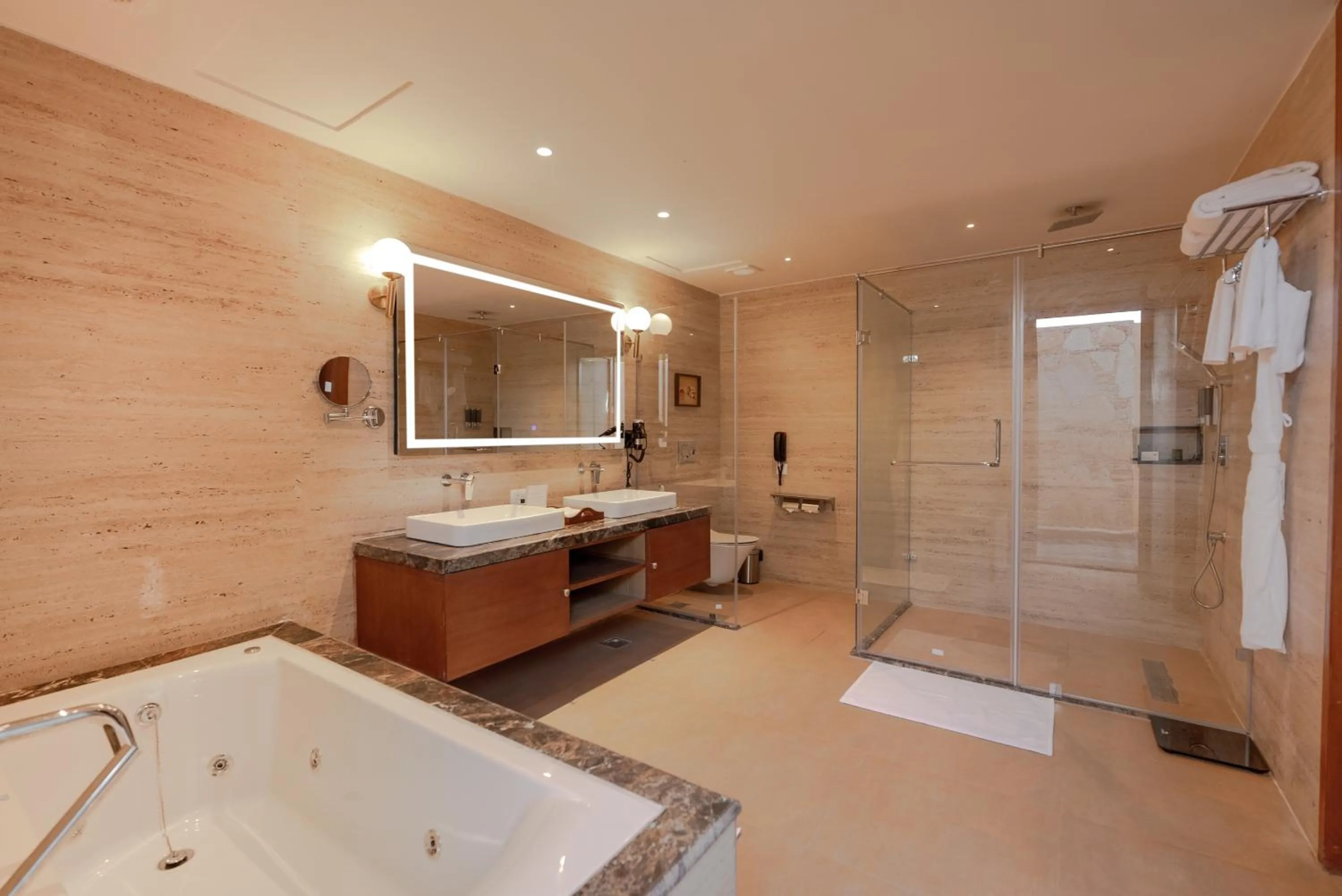 Bathroom in Tree of Life Amara Resorts & Spa, Udaipur