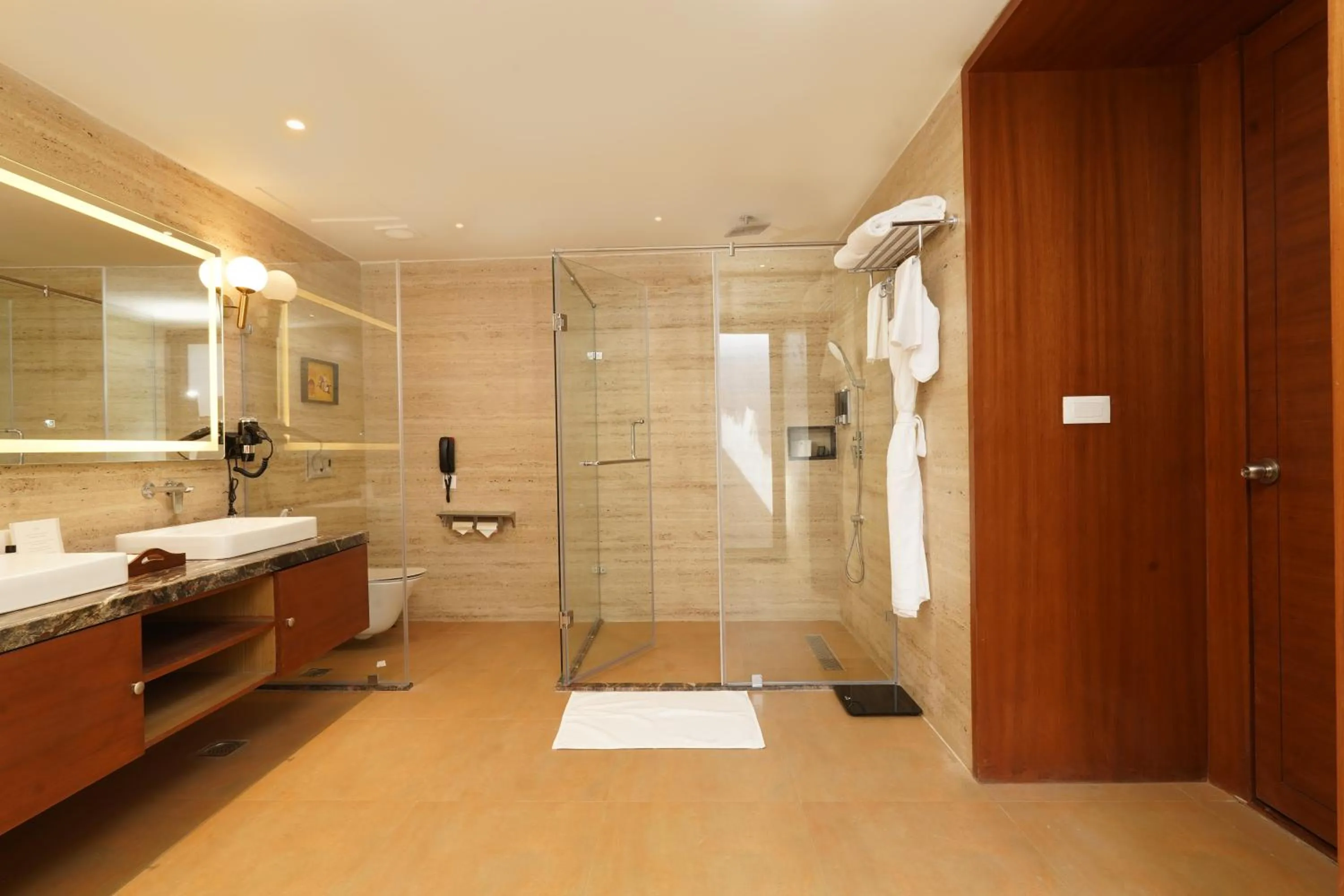 Bathroom in Tree of Life Amara Resorts & Spa, Udaipur