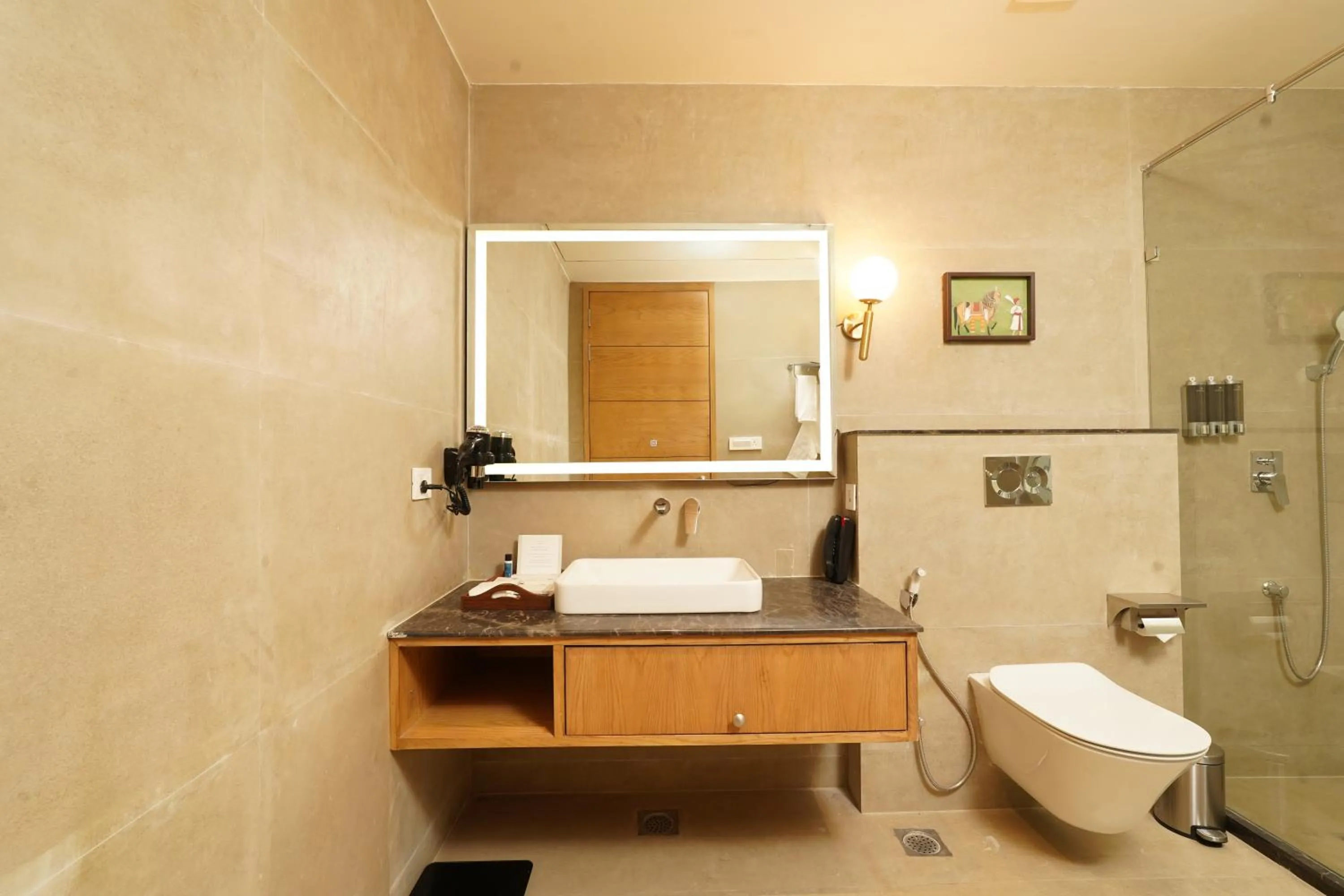Bathroom in Tree of Life Amara Resorts & Spa, Udaipur