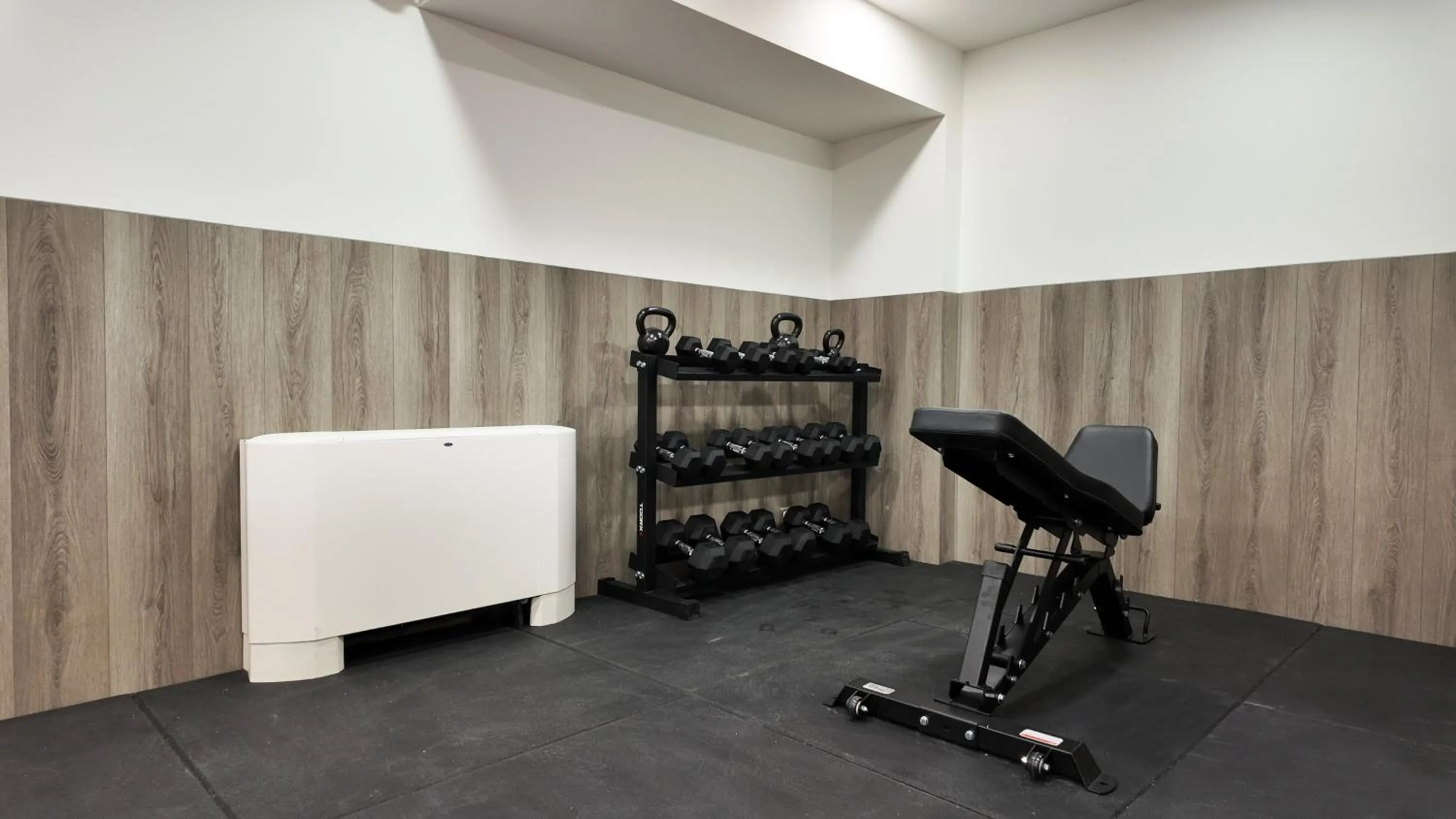 Fitness centre/facilities in CC LUX Suites in Piraeus Port