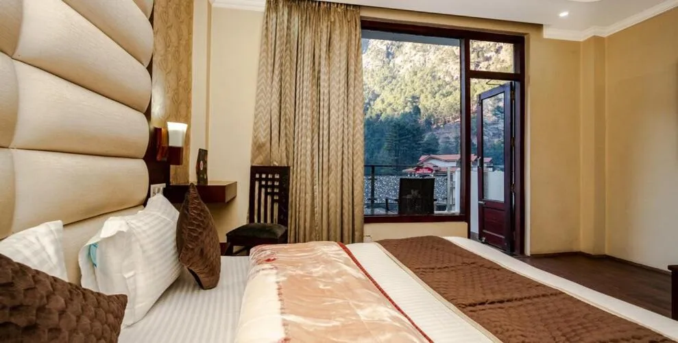 Bed in HUKAM'S HOLIDAY HOME by HHH