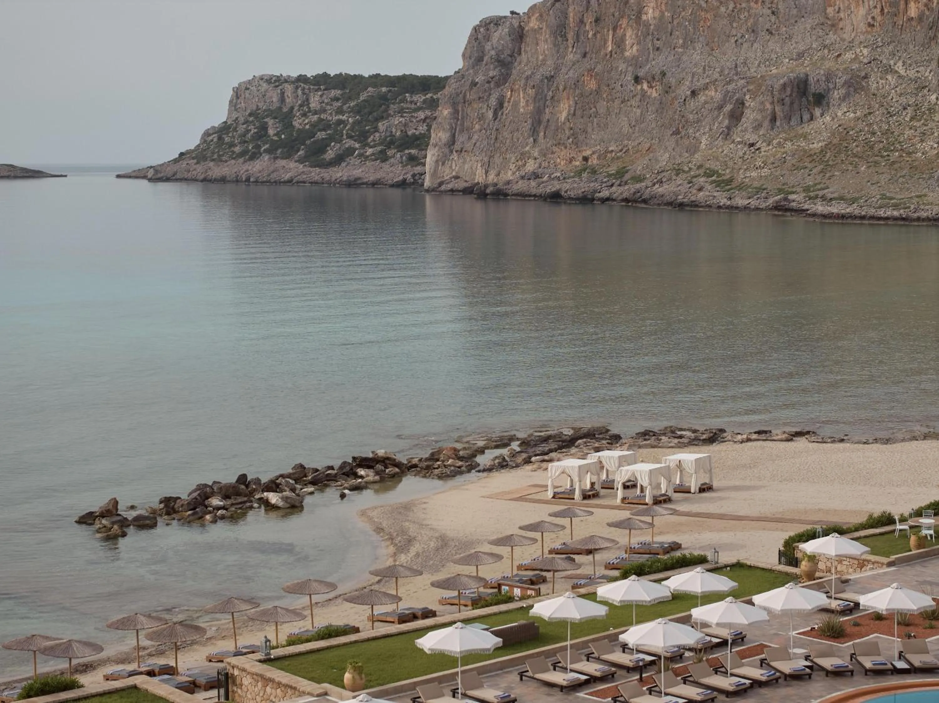 Beach in Lindian Dream Seaside Resort- Adults Only