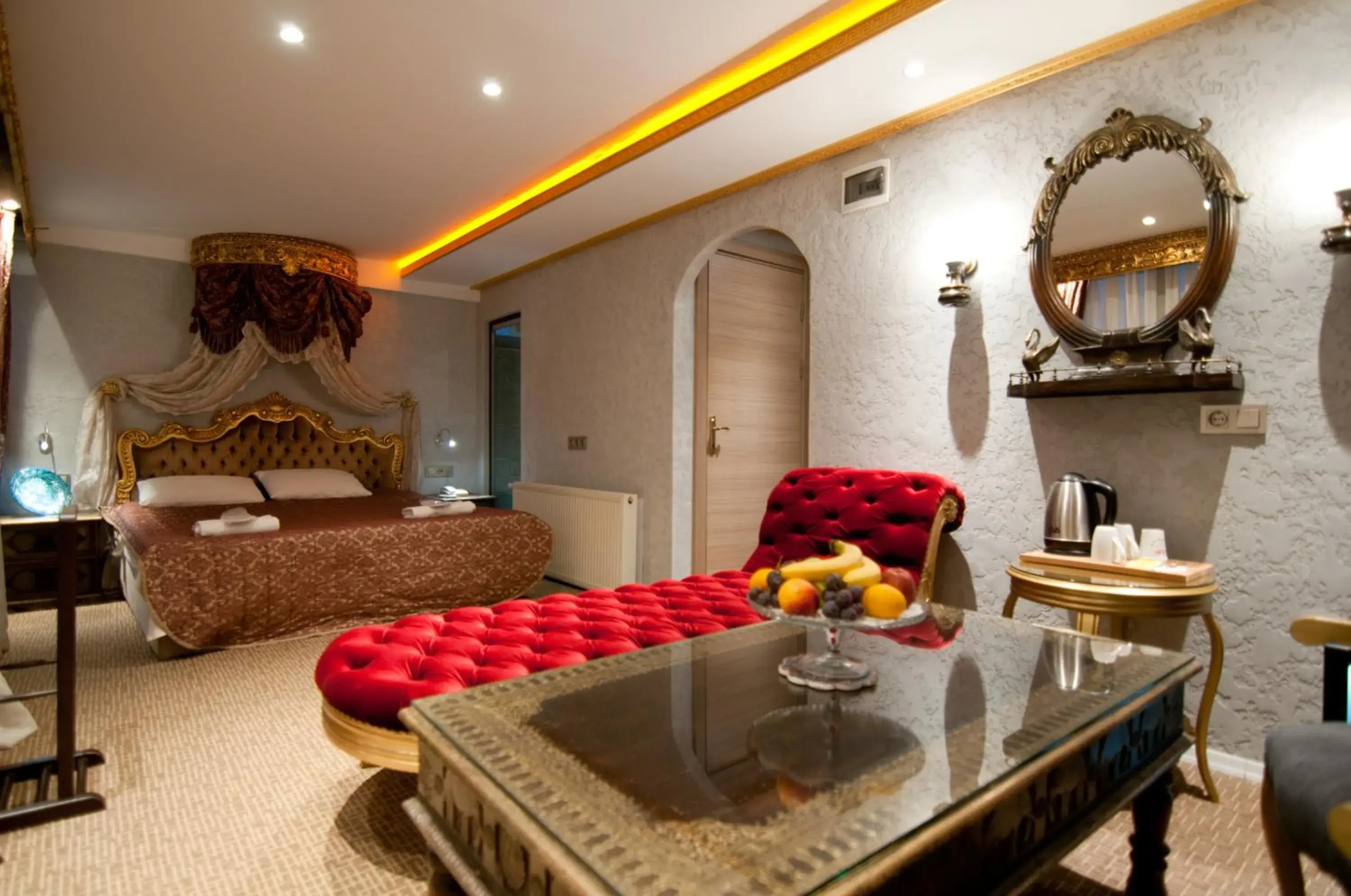 Deluxe Double Room with Balcony and Sea View in Grand Ambiance Hotel Deluxe Double Room with Balcony and Sea View in Grand Ambiance Hotel