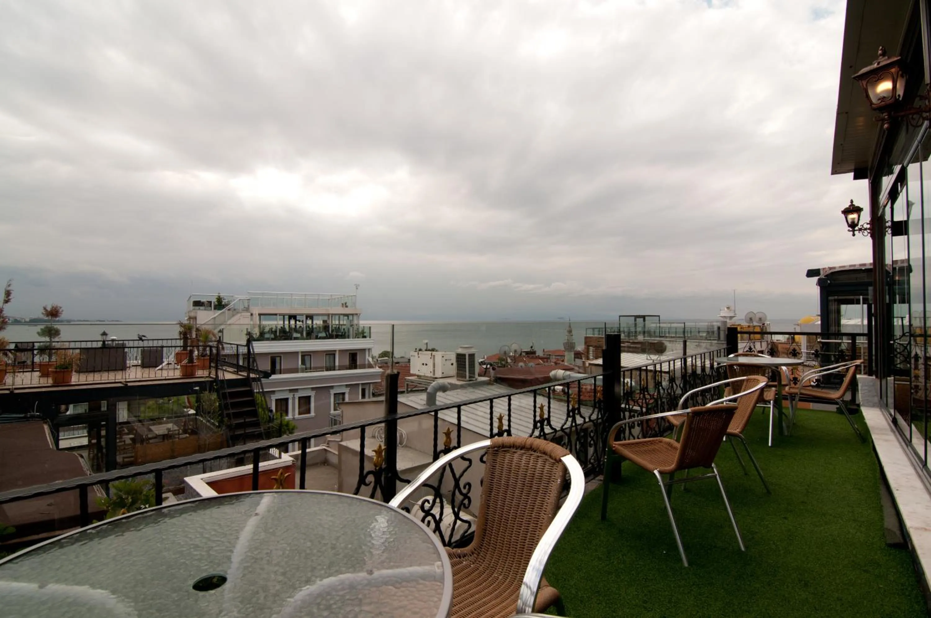 Balcony/Terrace in Grand Ambiance Hotel