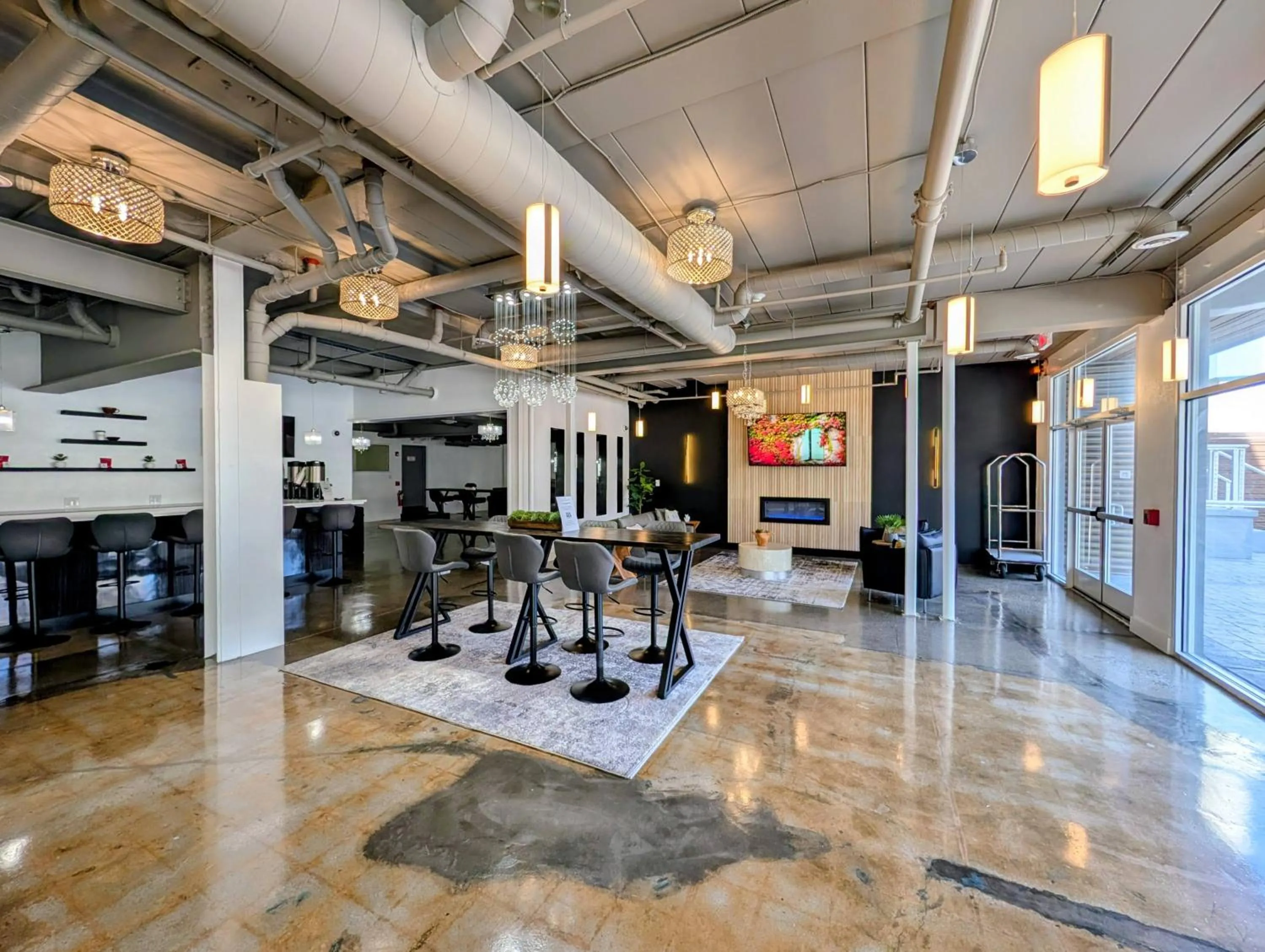 Lobby or reception in SOHO Suites Atlantic City Beach Block