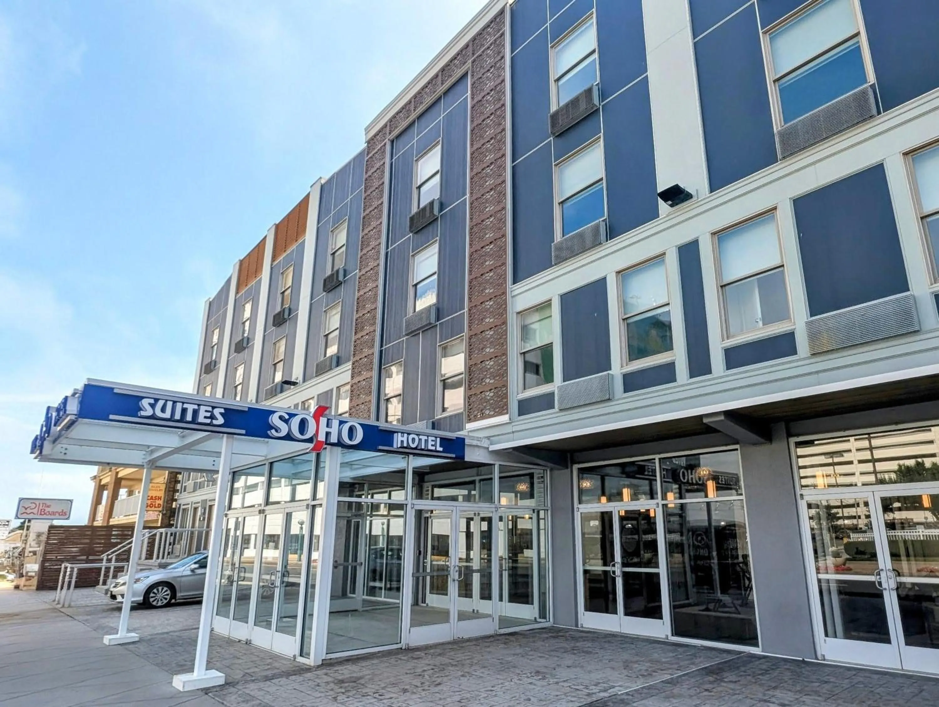 Property building in SOHO Suites Atlantic City Beach Block