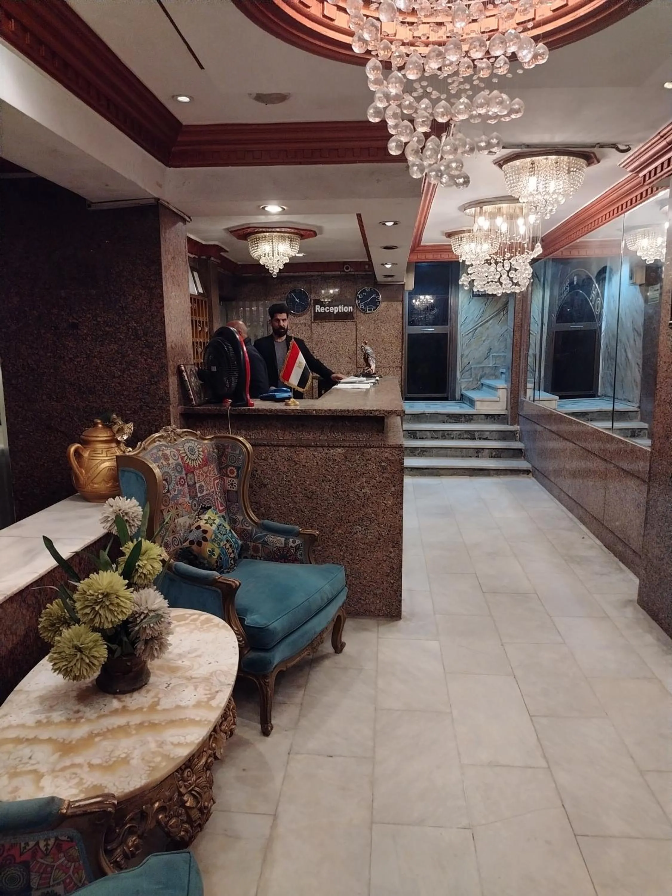 Lobby or reception in Dreamers Hotel