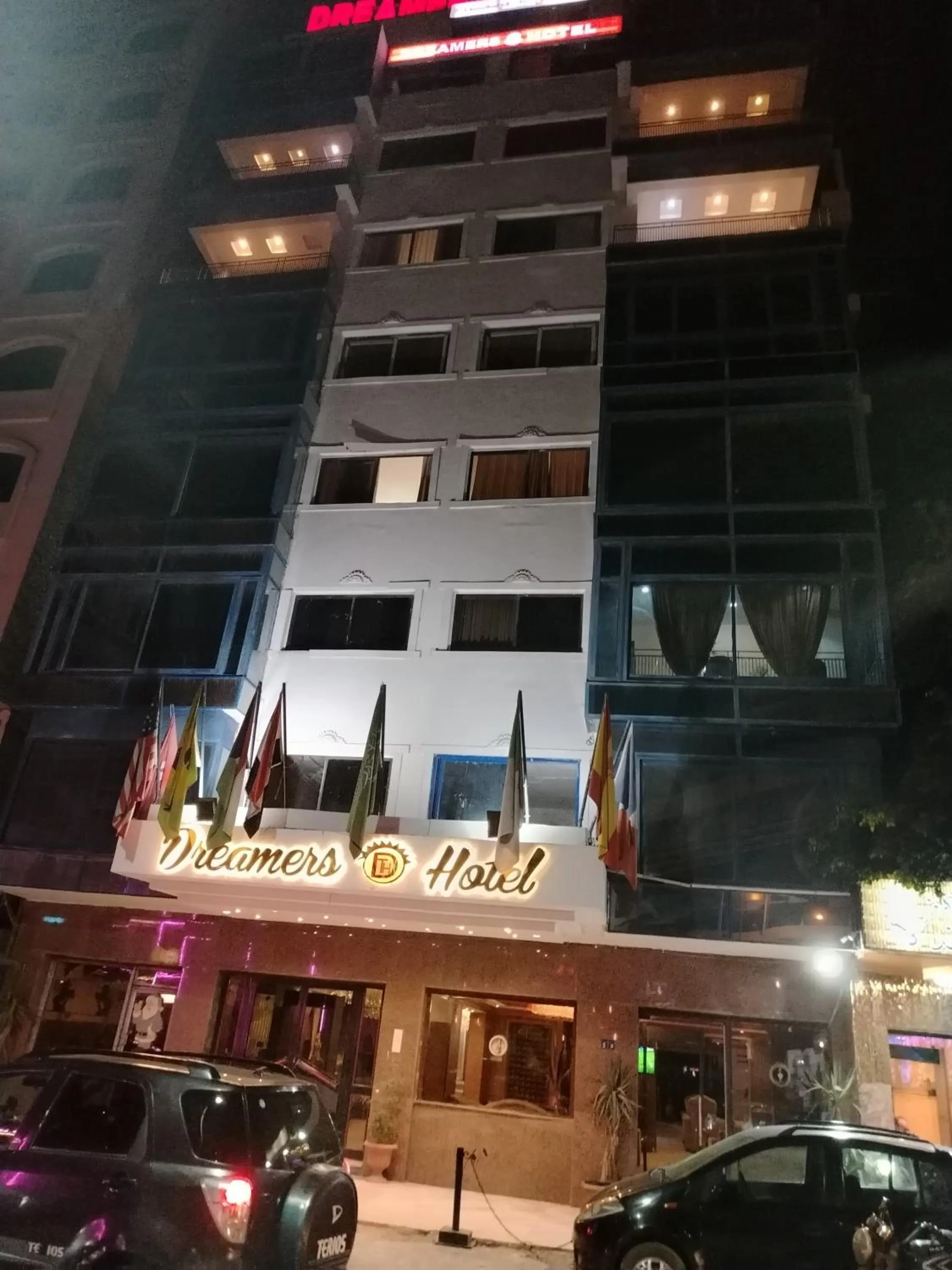 Property building in Dreamers Hotel