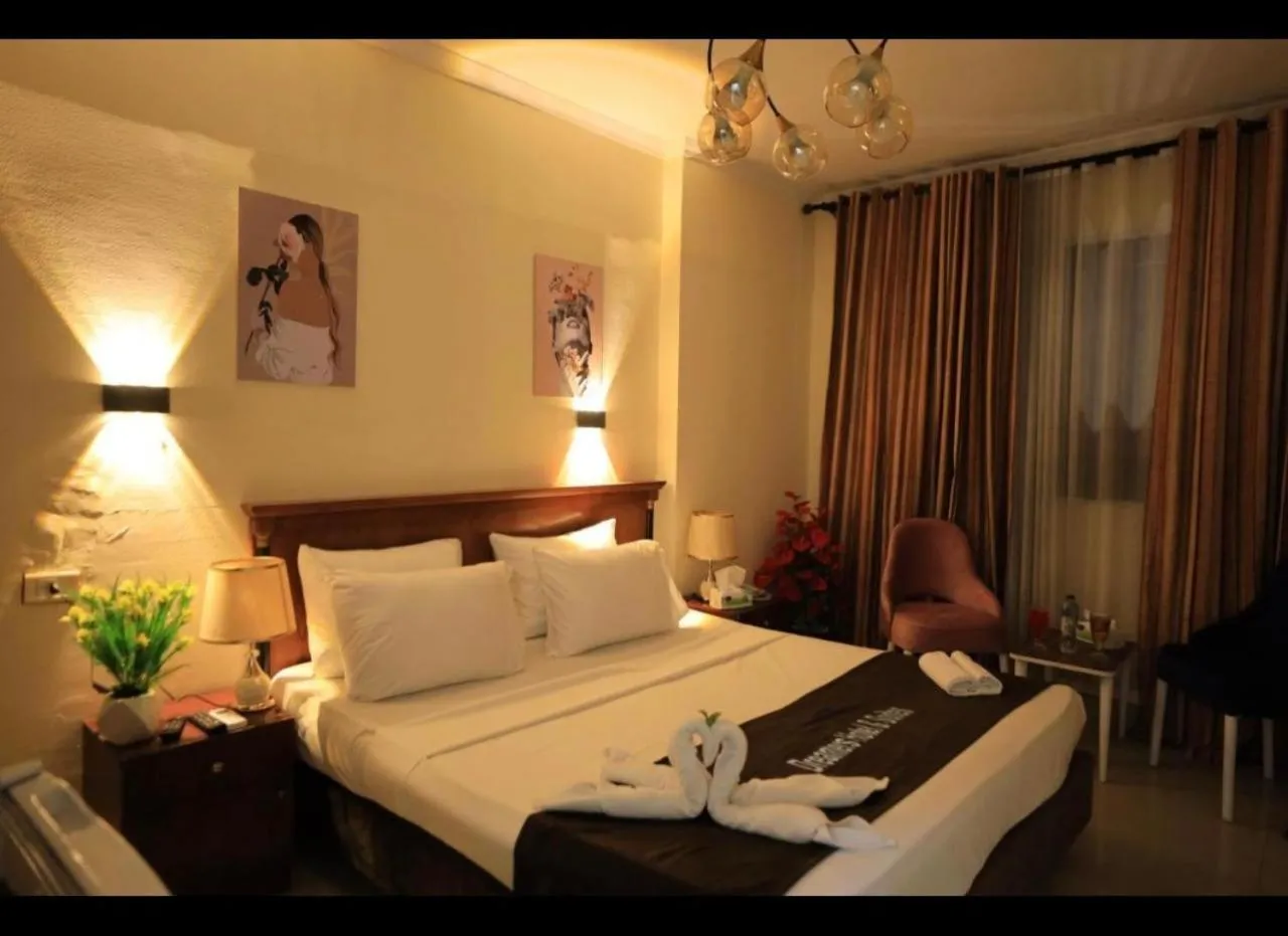 Bed in Dreamers Hotel