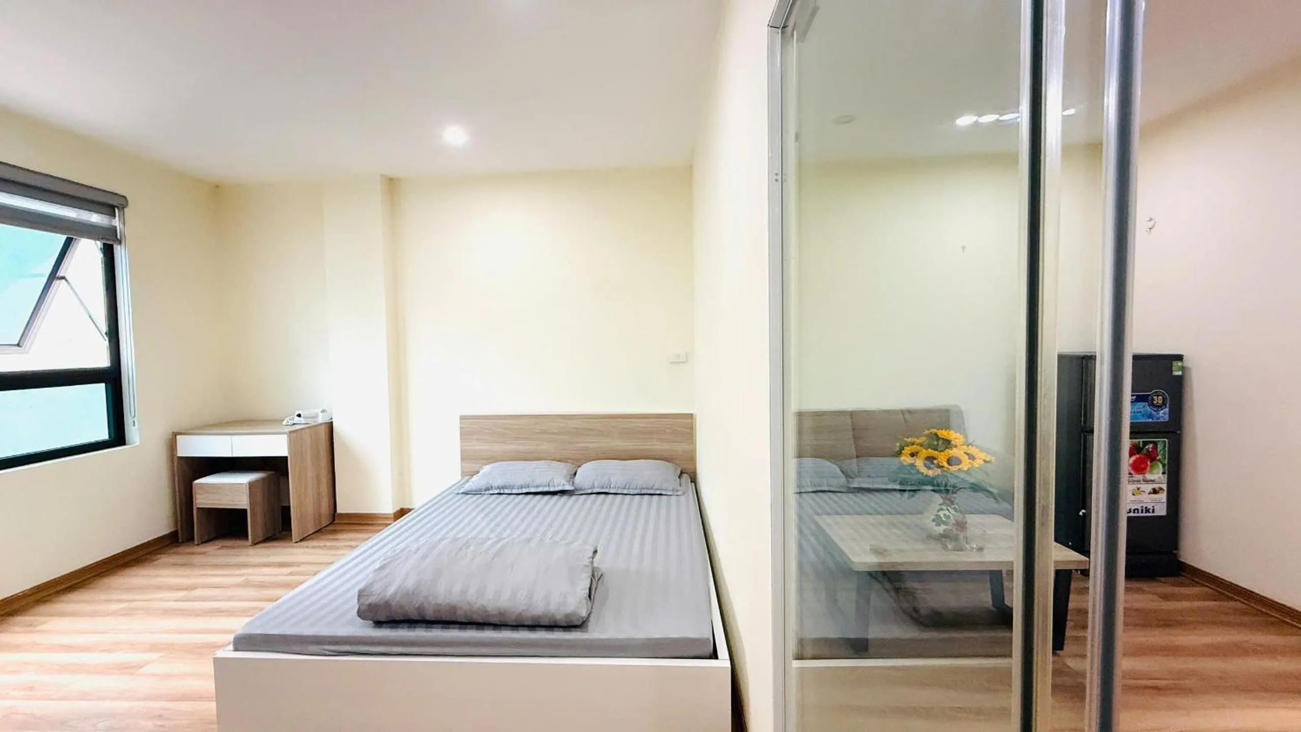 Bed in Era Apartment 58 Nguyen Khanh Toan