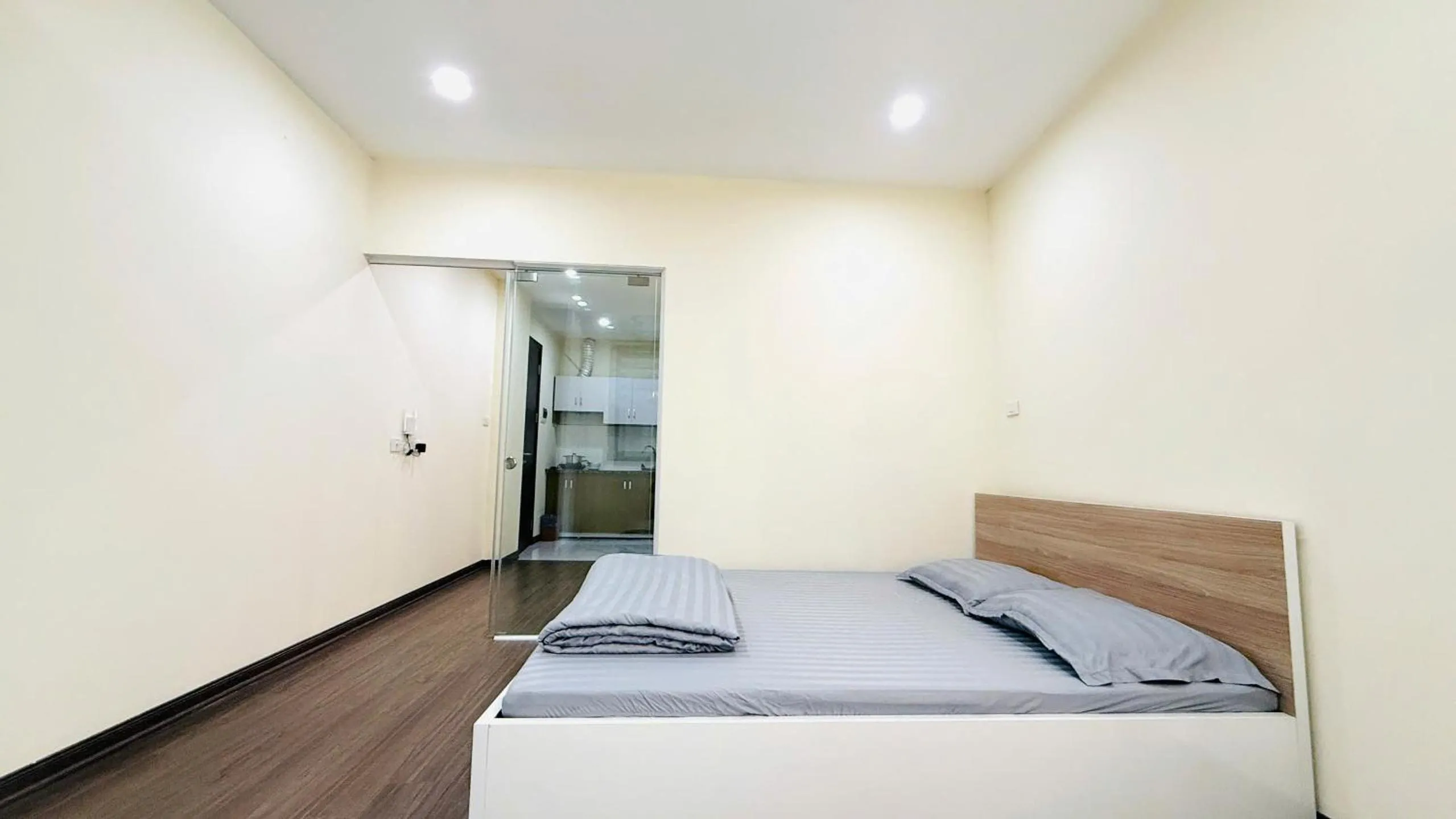 Bed in Era Apartment 58 Nguyen Khanh Toan