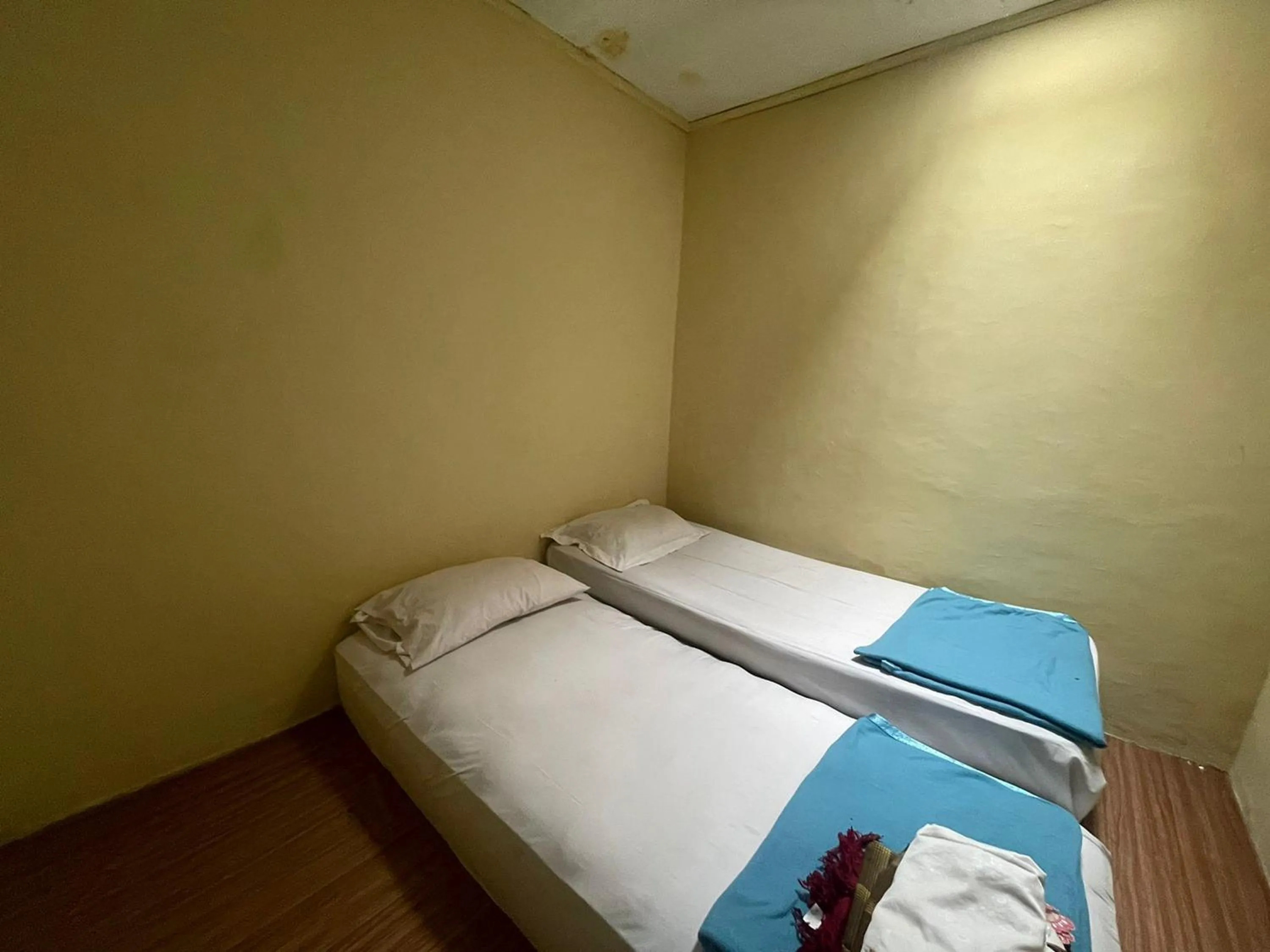 Bed in Villa Palacios Syari'ah Bukittinggi