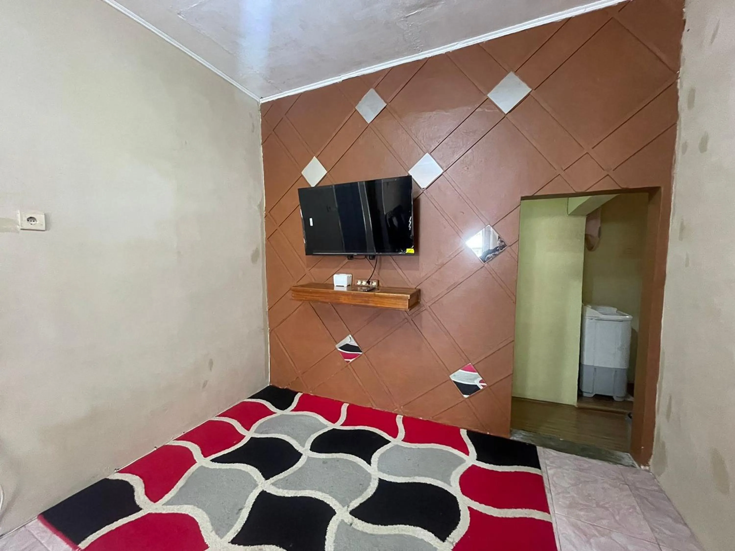 TV and multimedia, Bed in Villa Palacios Syari'ah Bukittinggi