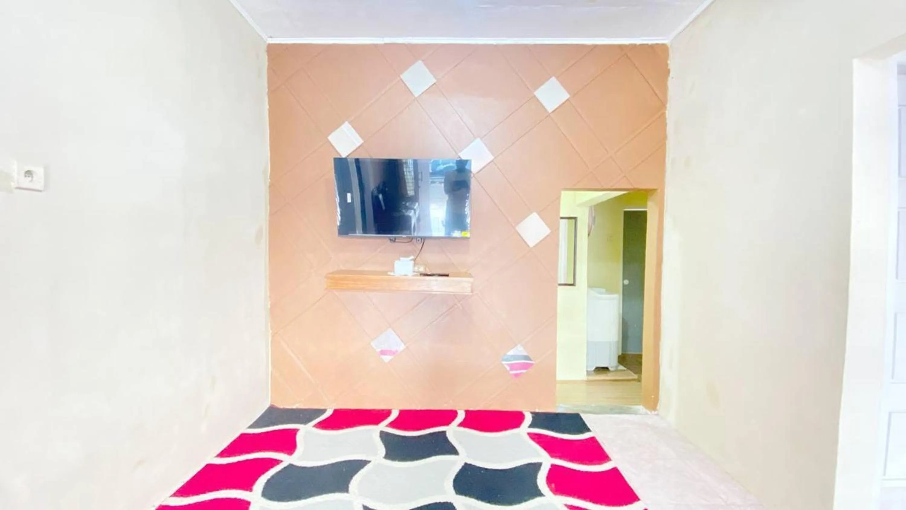 Bed in Villa Palacios Syari'ah Bukittinggi