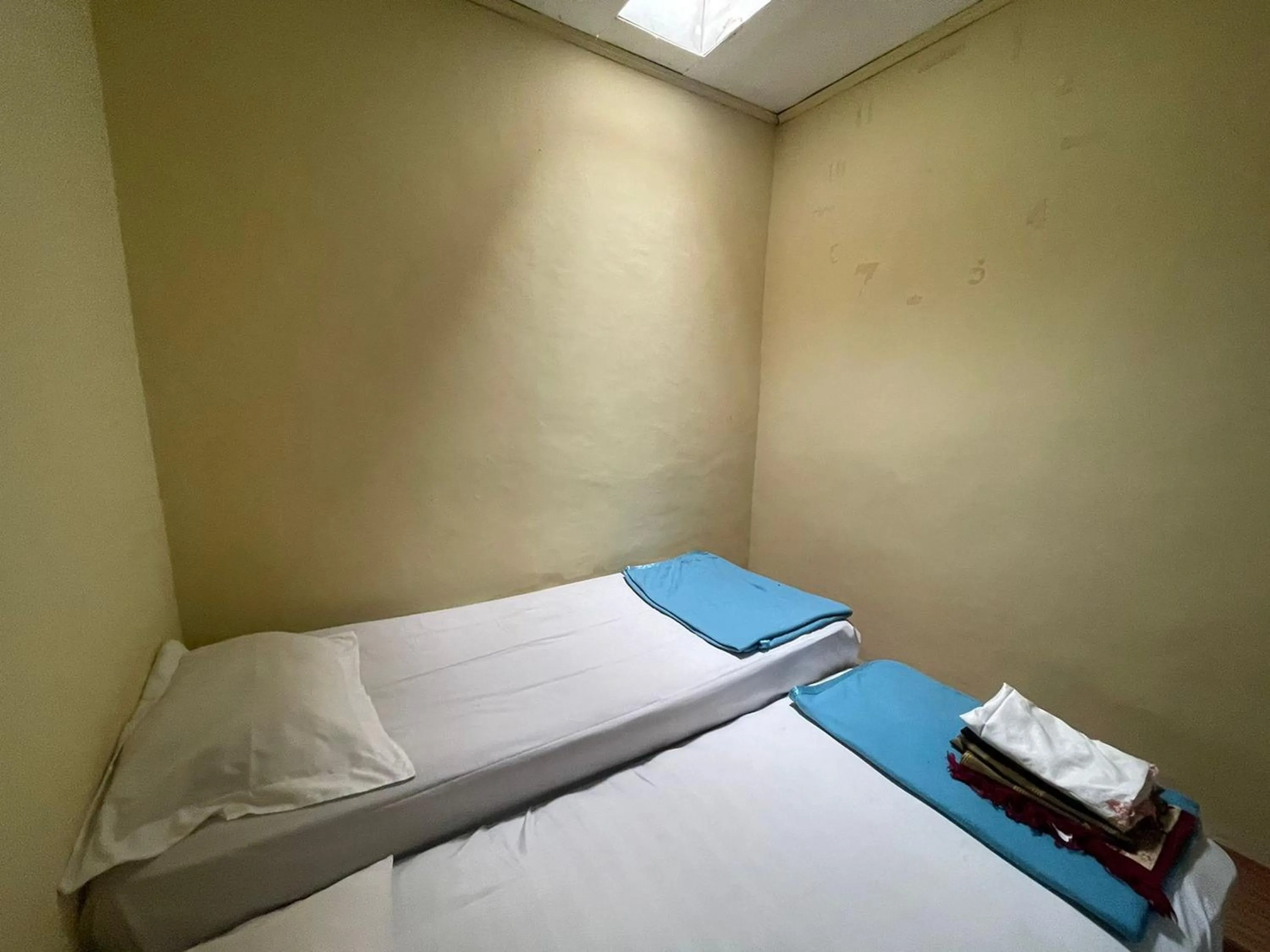 Bed in Villa Palacios Syari'ah Bukittinggi