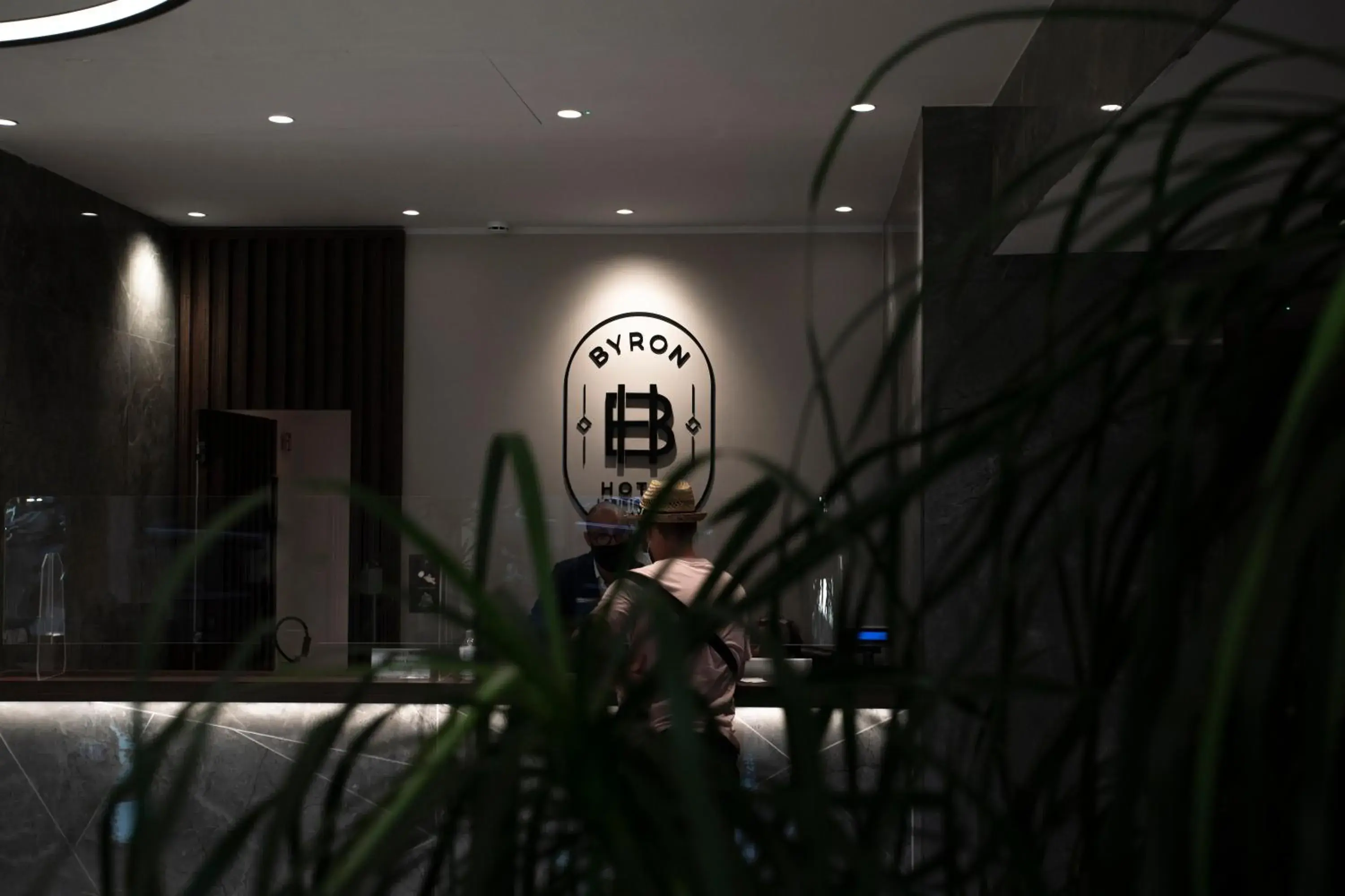 Lobby or reception in Hotel Byron Lobby or reception in Hotel Byron