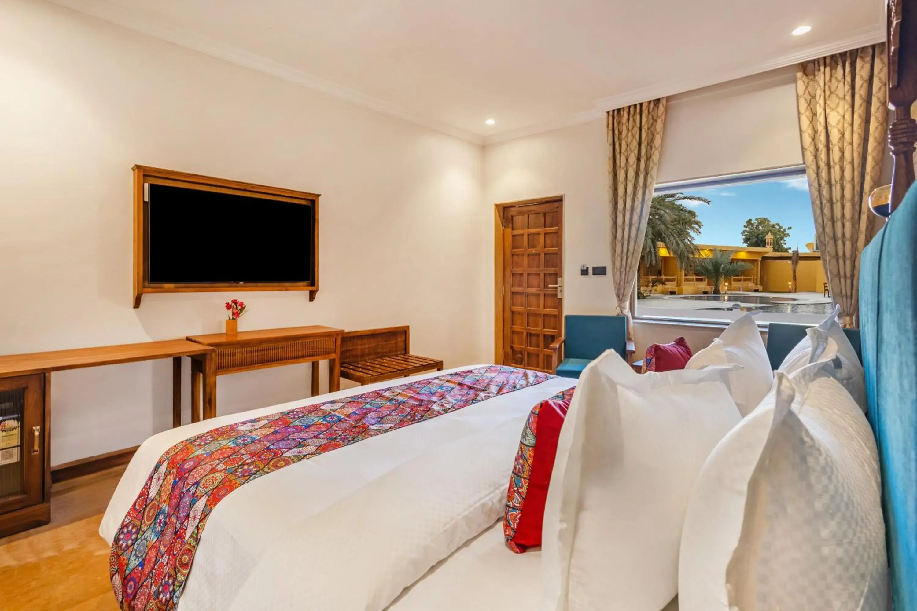 Pool View Premier Room with Sit Out in Sterling Rudraksh Jaisalmer Pool View Premier Room with Sit Out in Sterling Rudraksh Jaisalmer