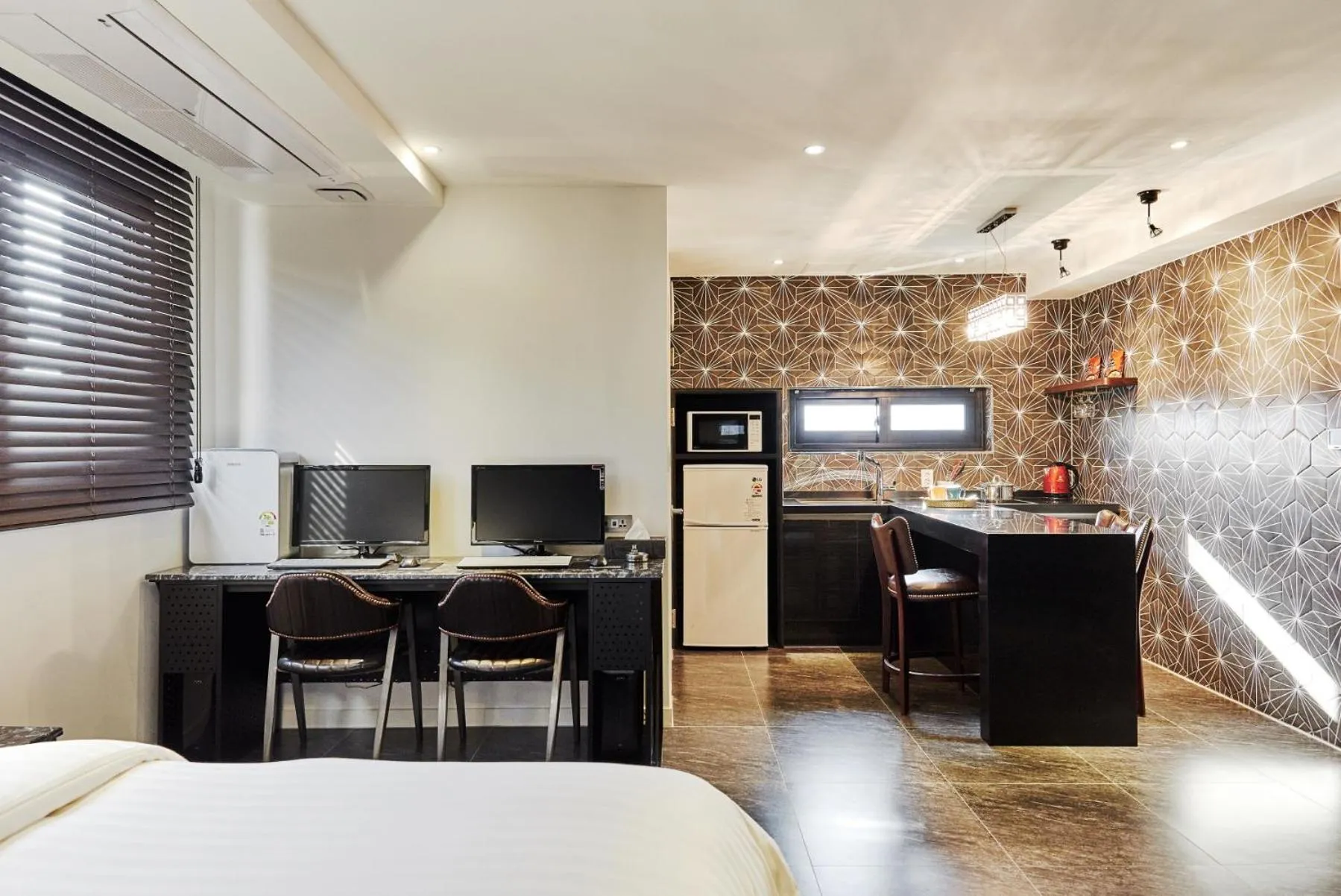 Bed in Hotel The Class