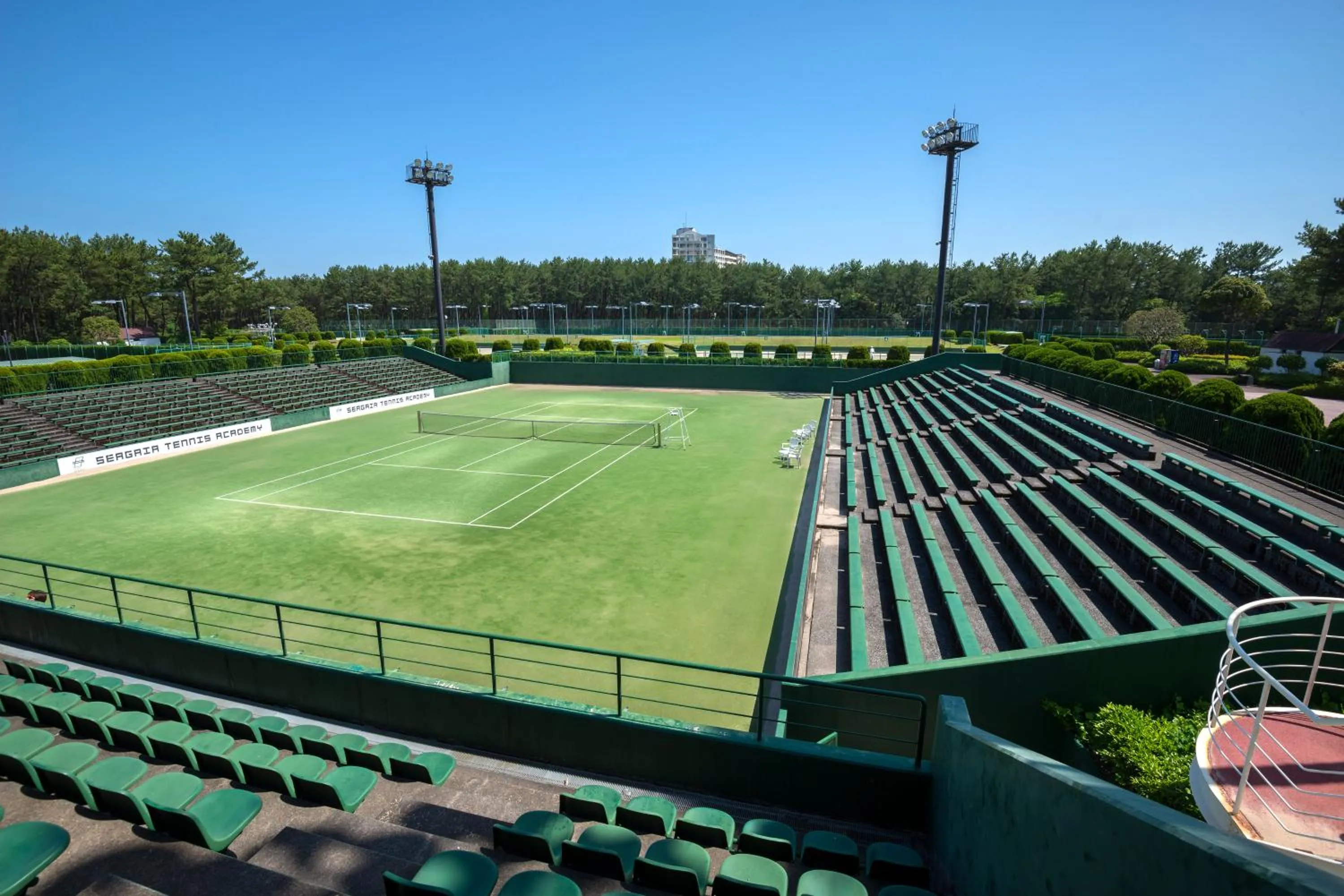 Tennis court in Seagaia Forest Condominiums