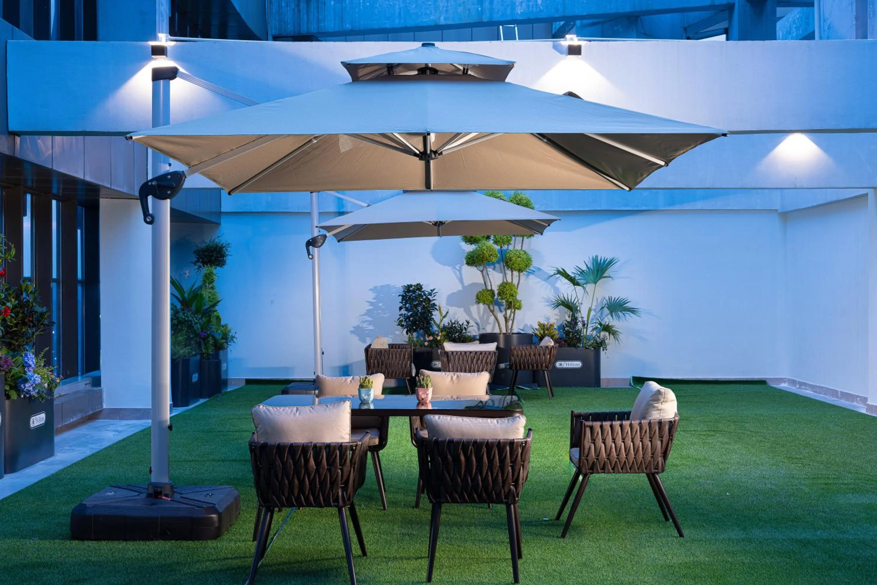 Garden in Home2 Suite by Hilton Yiwu World Trade Center