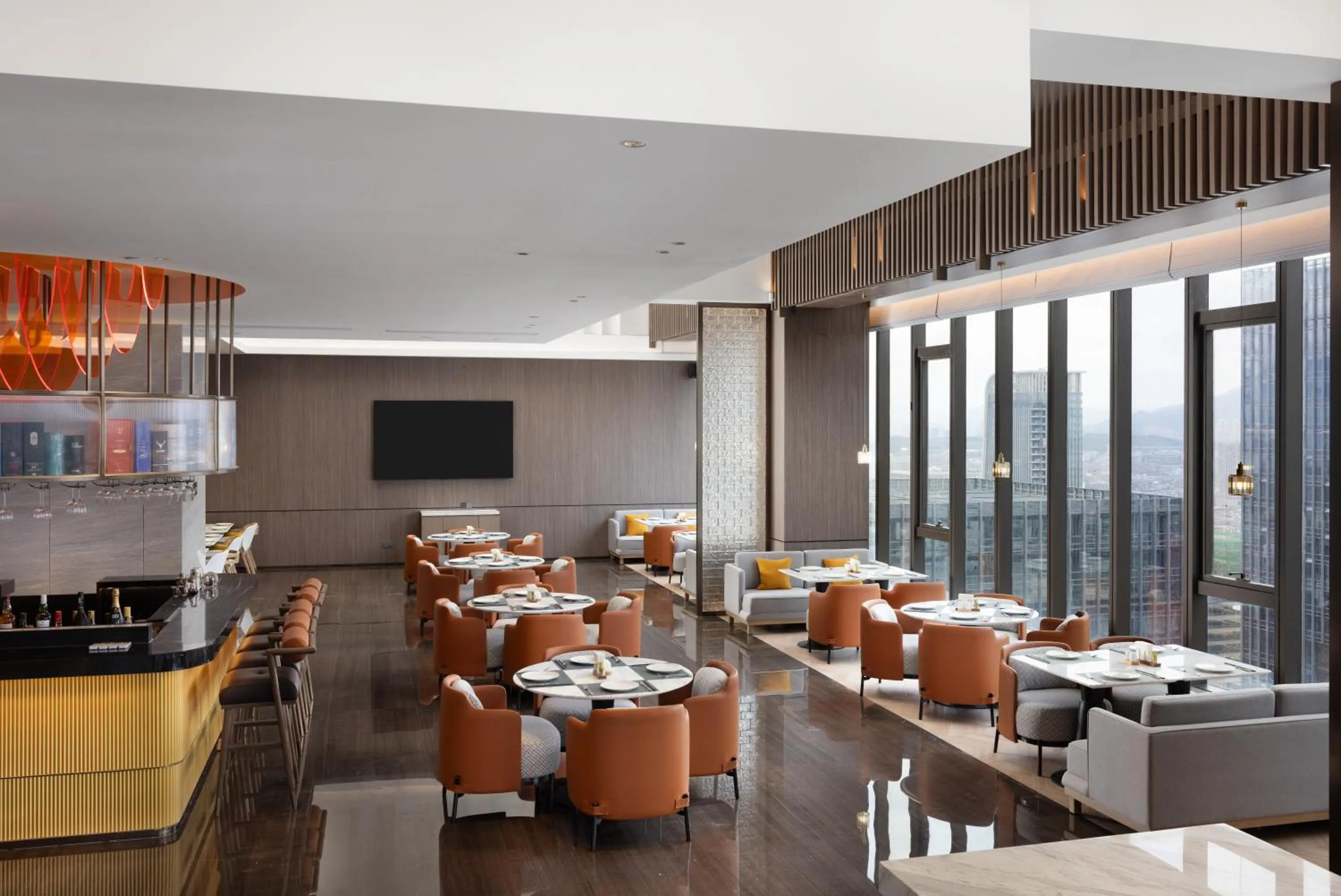 Restaurant/places to eat in Home2 Suite by Hilton Yiwu World Trade Center