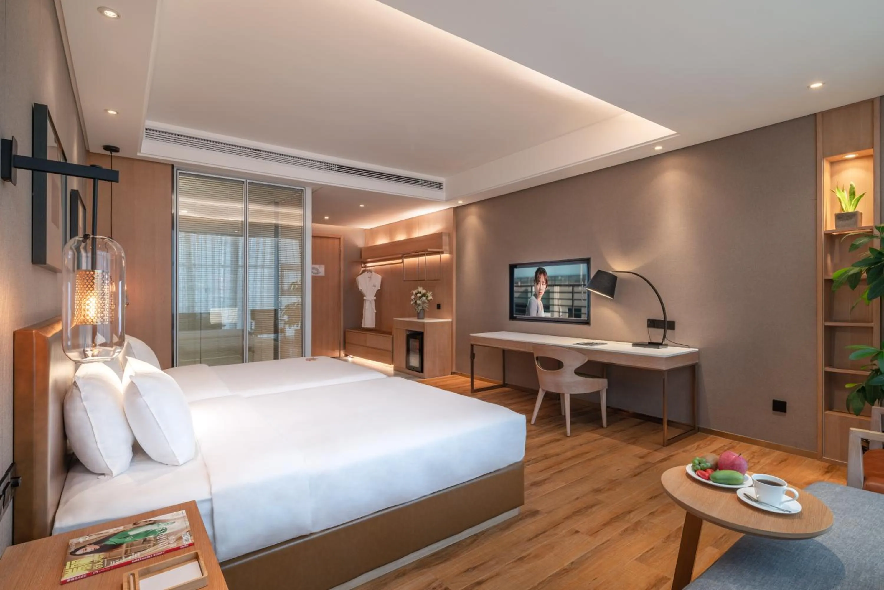 Bed in Yunjian Hotel