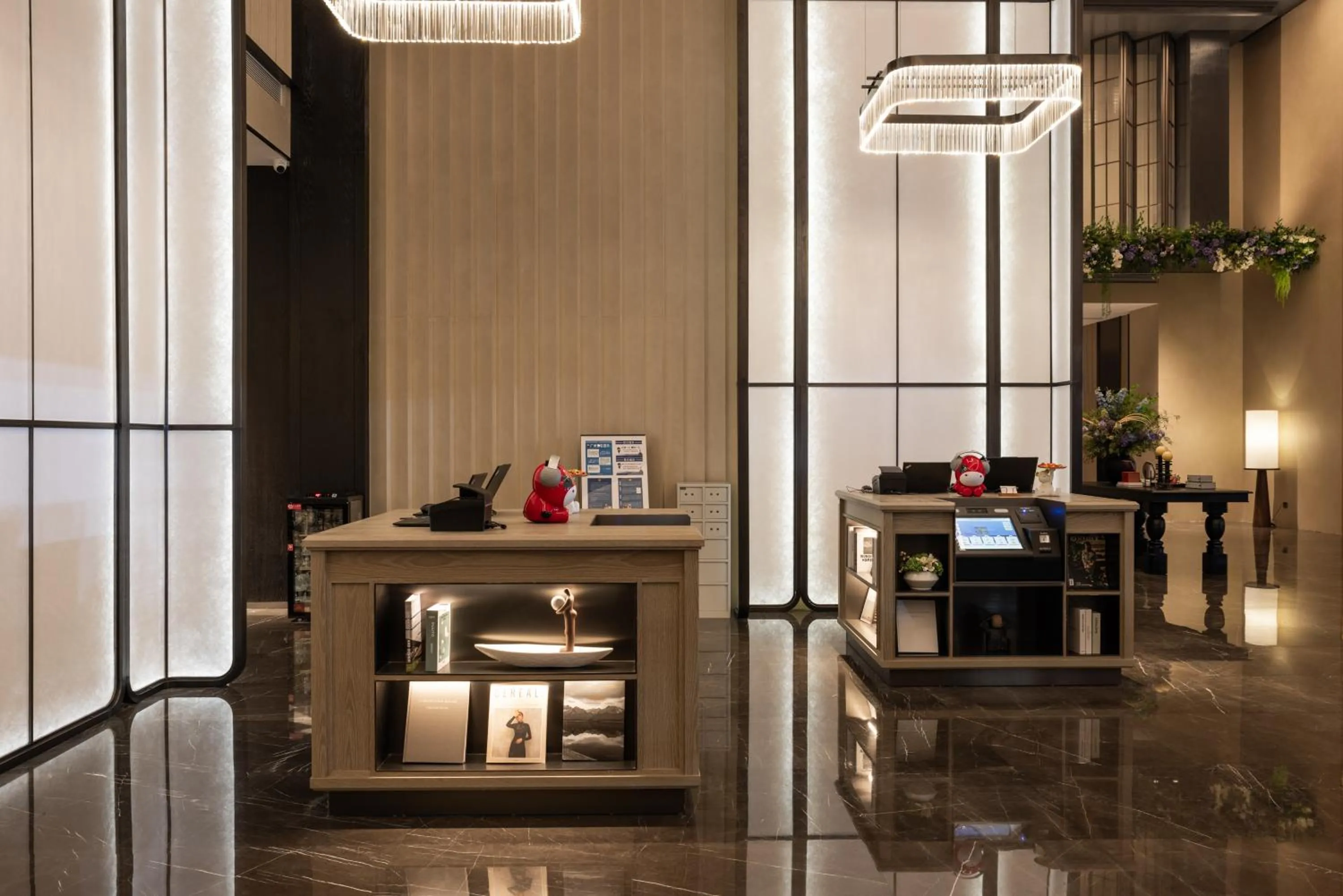 Lobby or reception in UrCove By Hyatt Guangzhou Baiyun Airport