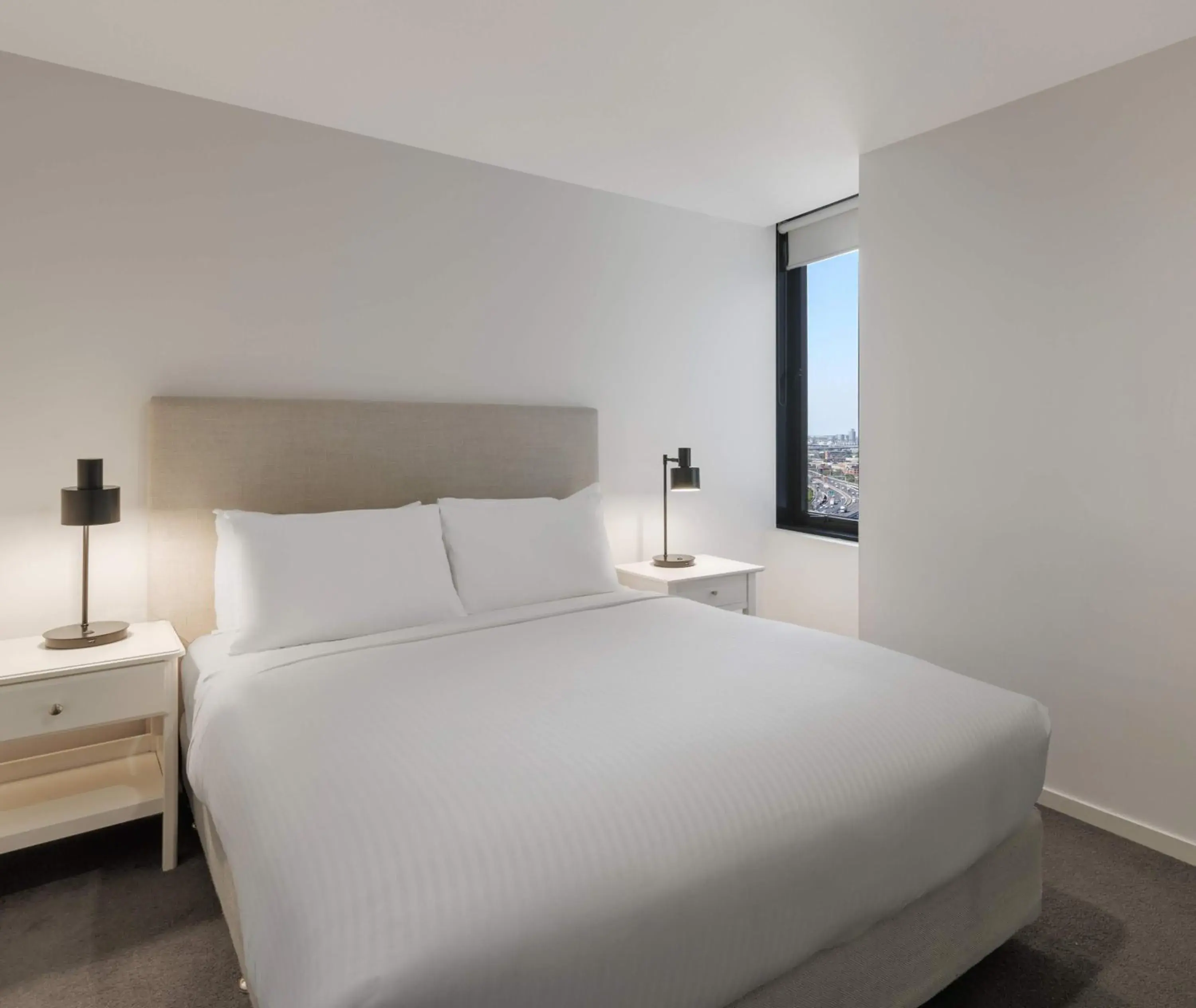 Bed in Oaks Melbourne Flemington Suites Bed in Oaks Melbourne Flemington Suites