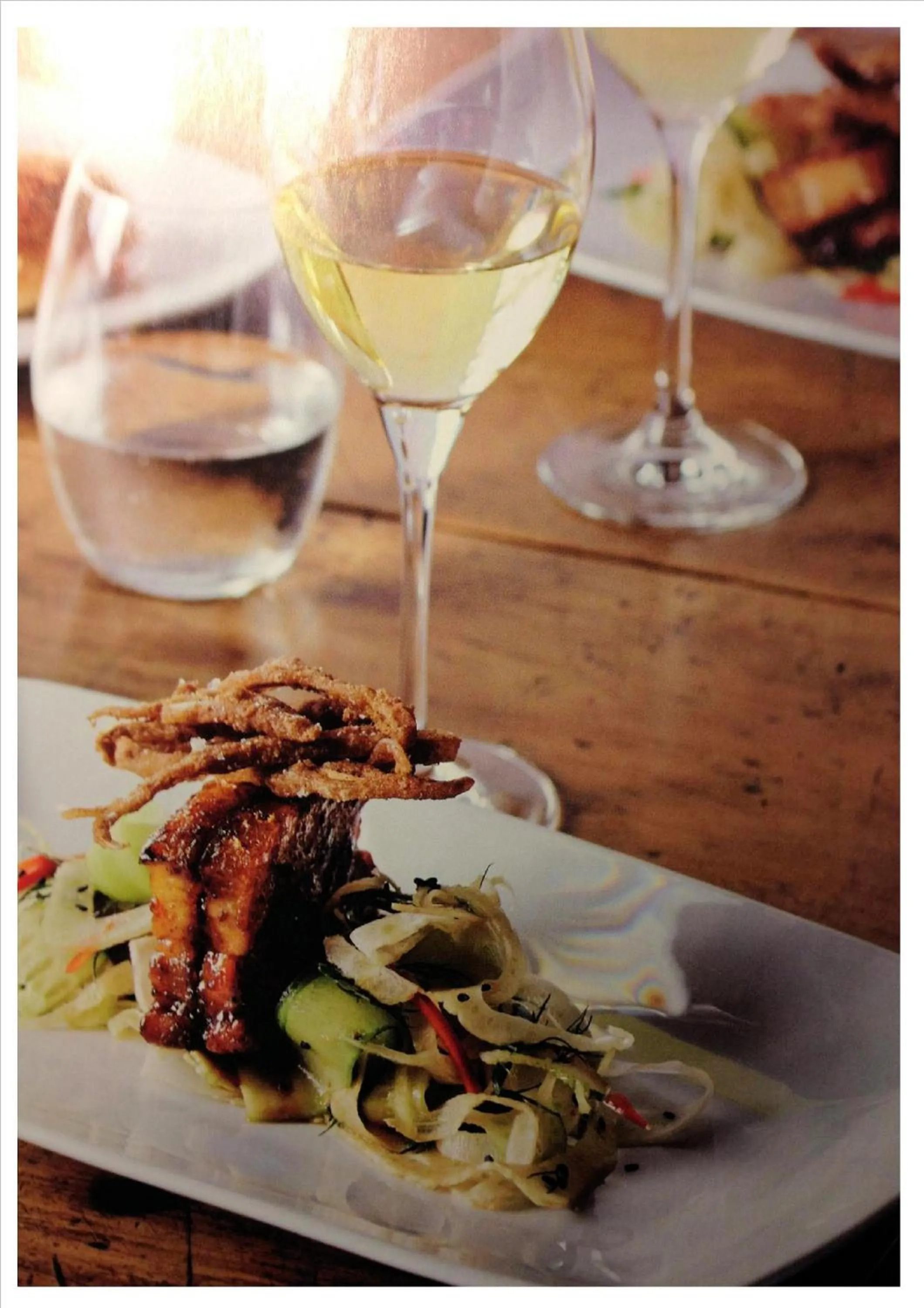 Food close-up in O Donovans Hotel