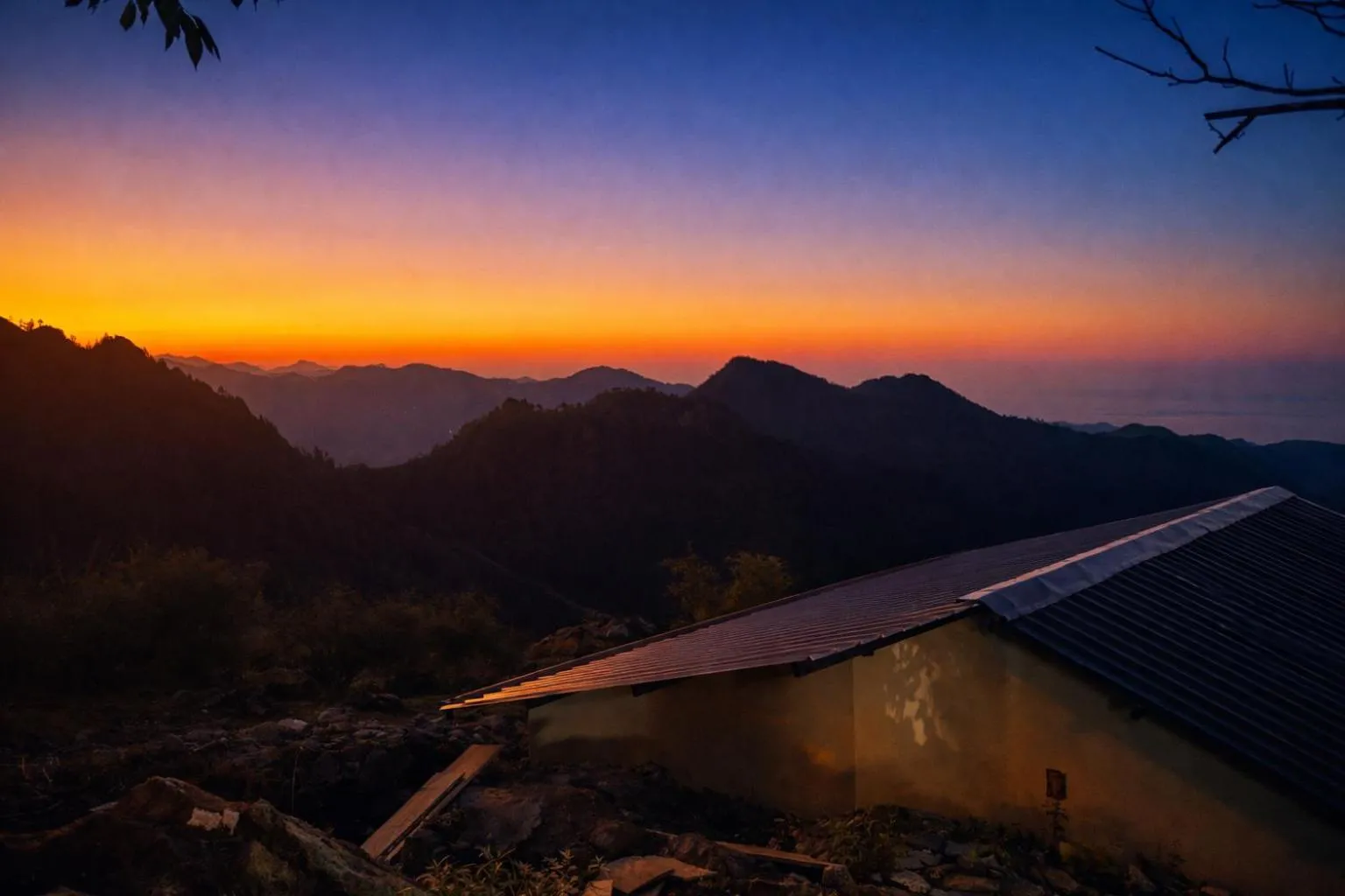 Mountain view in Echoes of the Himalayas