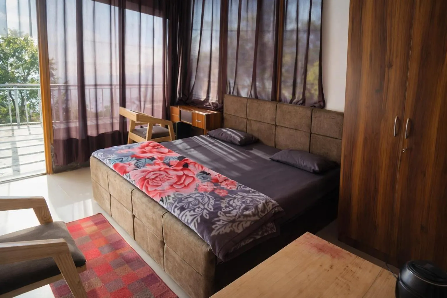 Bed in Echoes of the Himalayas