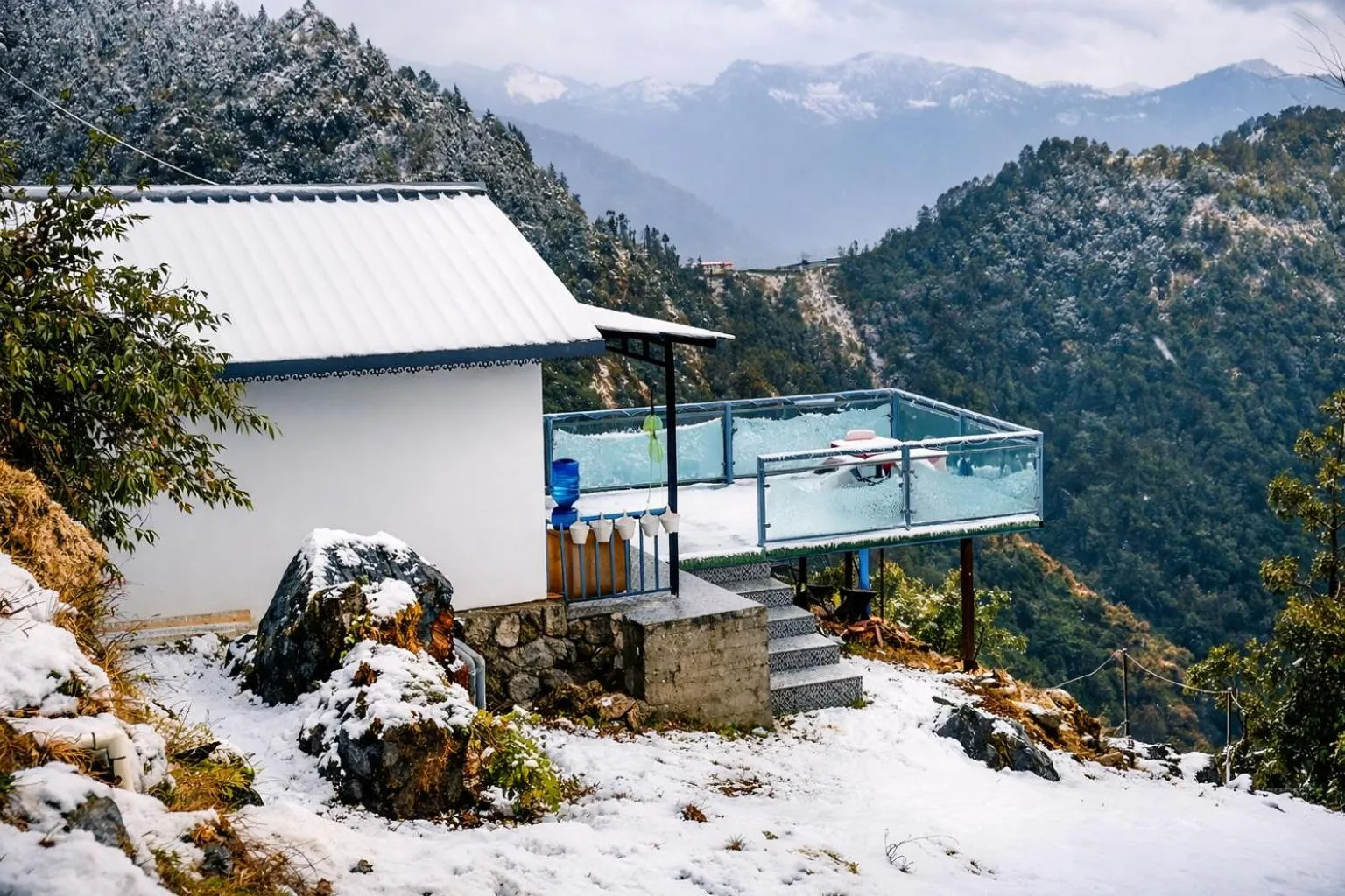 Natural landscape in Echoes of the Himalayas