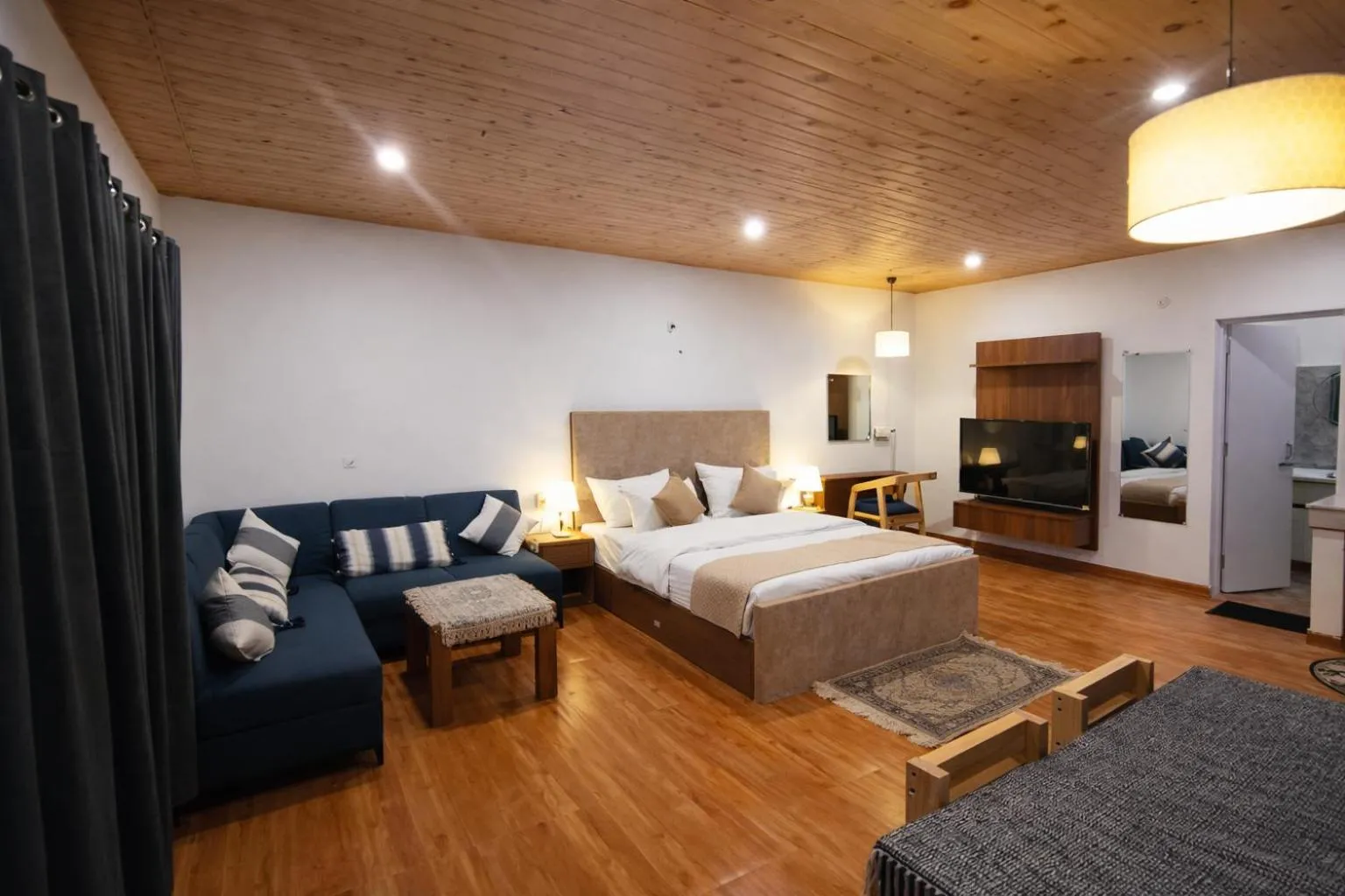 Bed in Echoes of the Himalayas