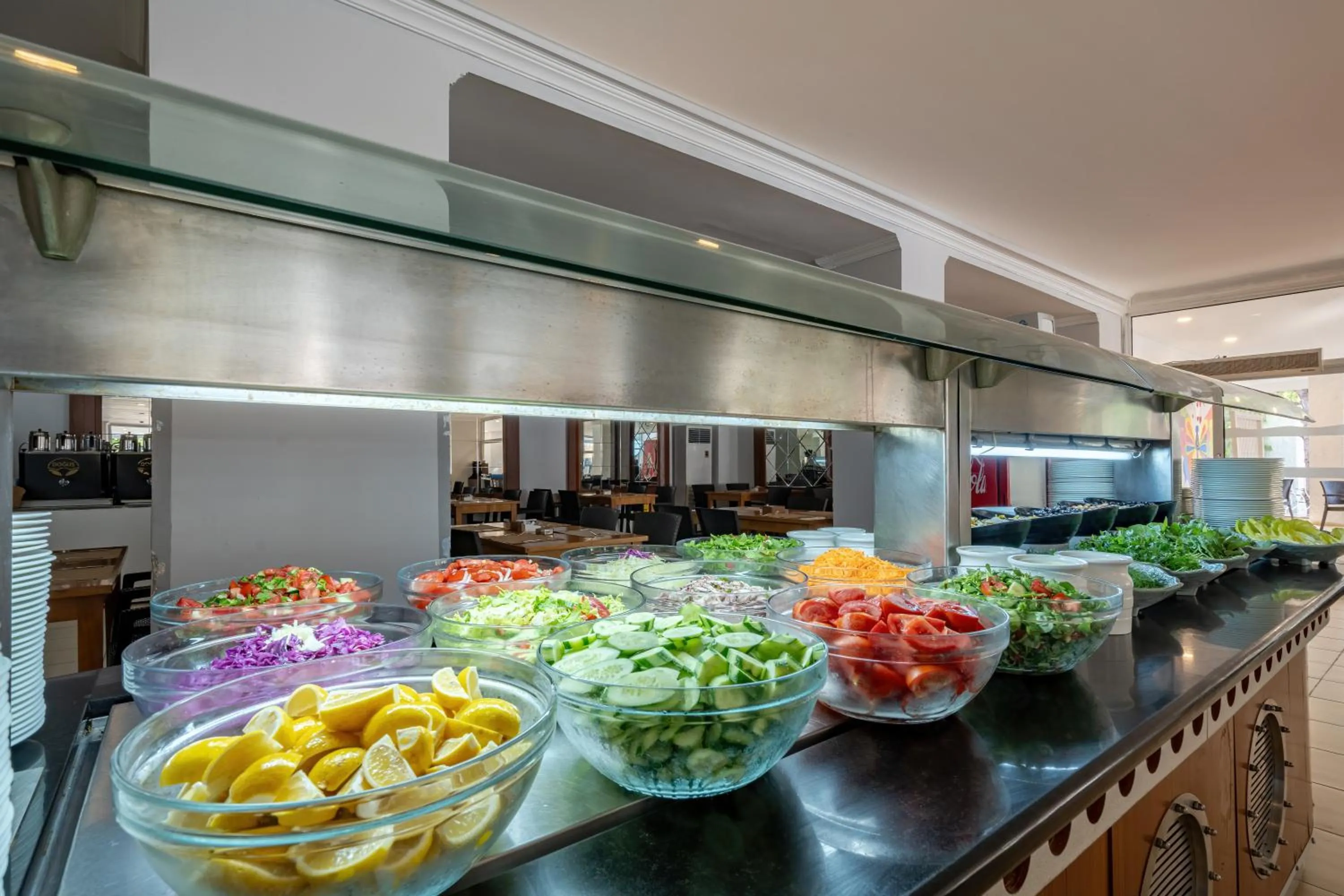 Buffet breakfast in Side Nusso Beach Club - All Inclusive