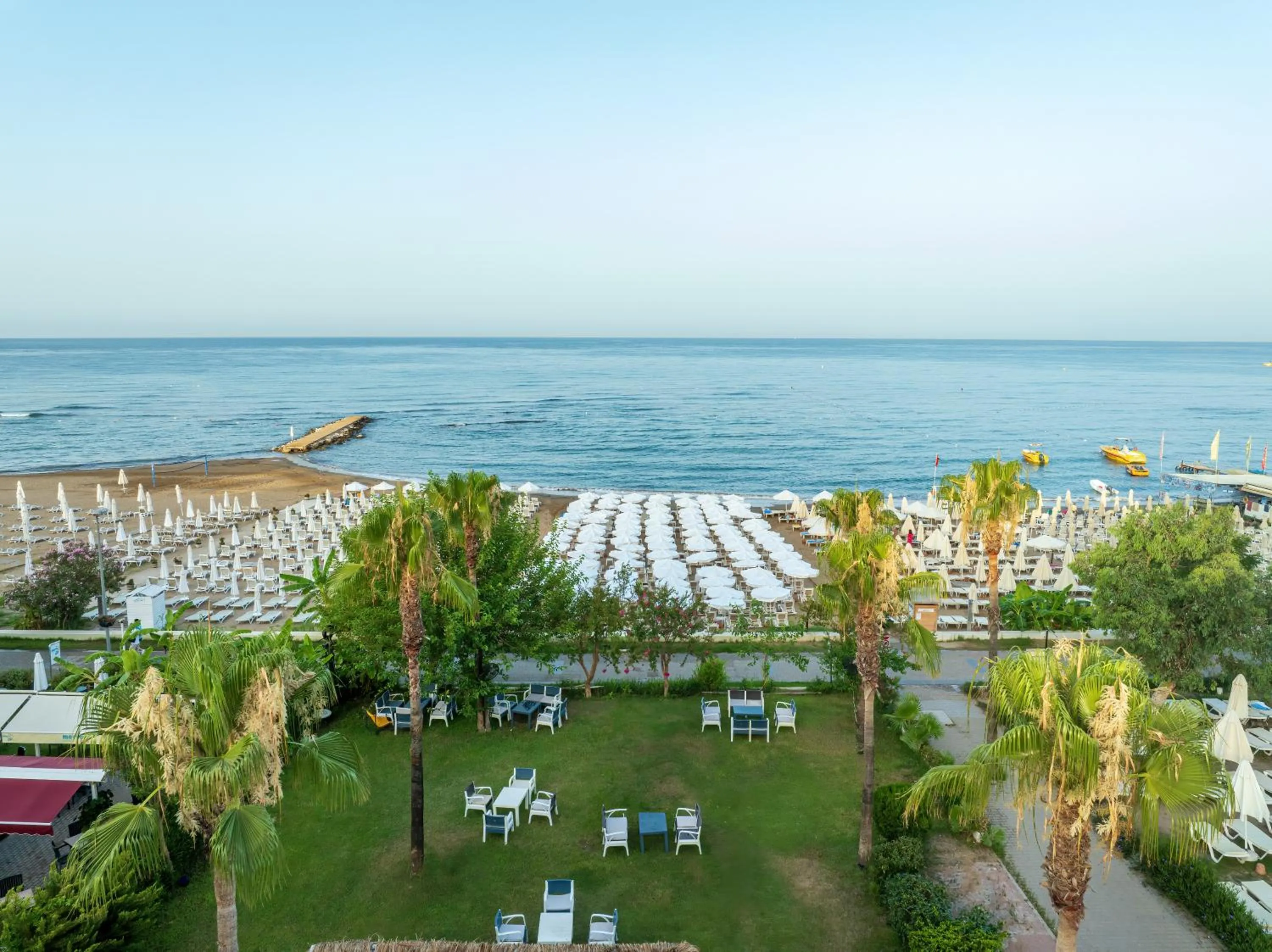 Garden in Side Nusso Beach Club - All Inclusive