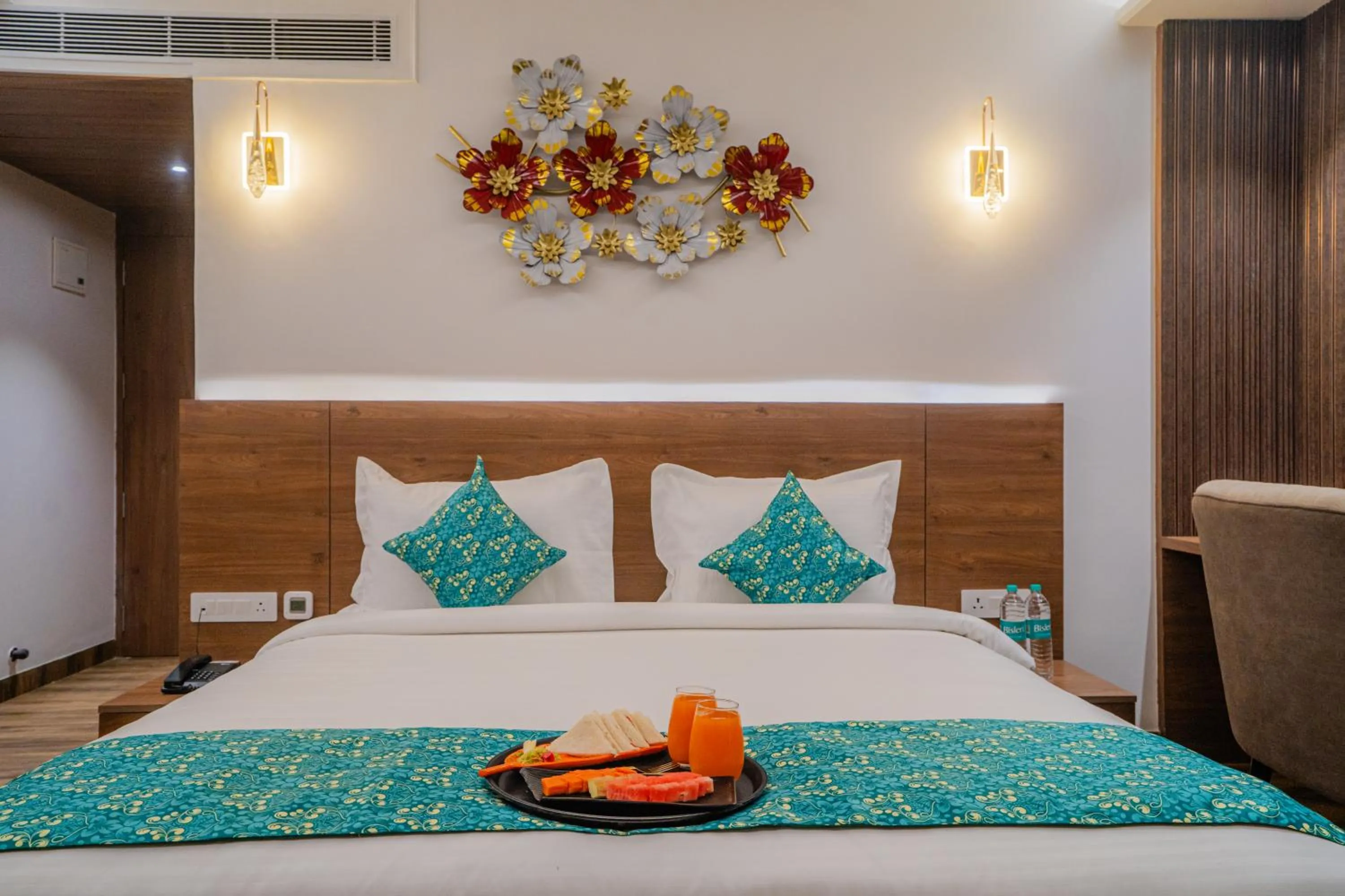 Bed in Royal Prime - A City Center Boutique Hotel In Jaipur