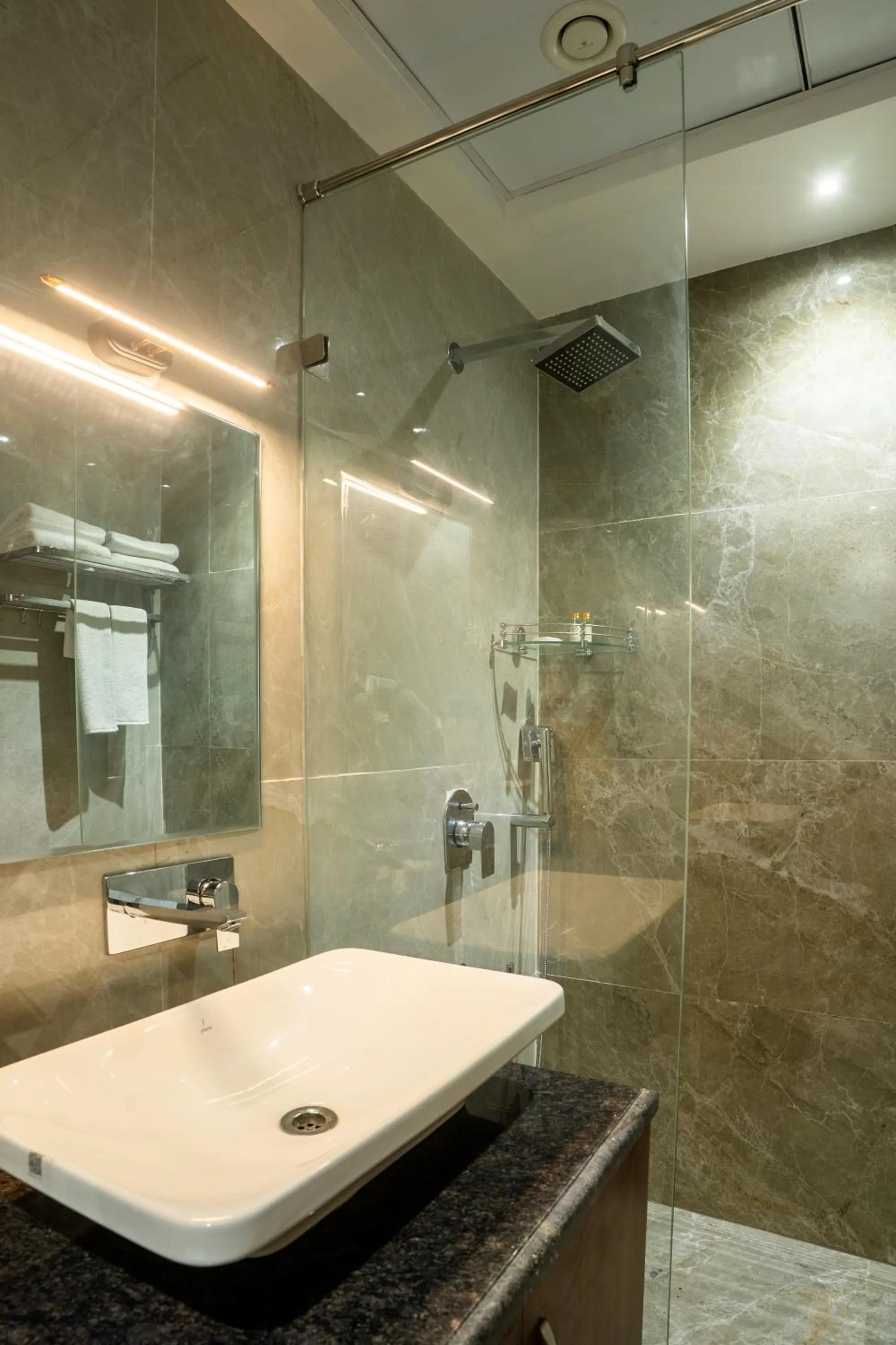 Bathroom in Royal Prime - A City Center Boutique Hotel In Jaipur