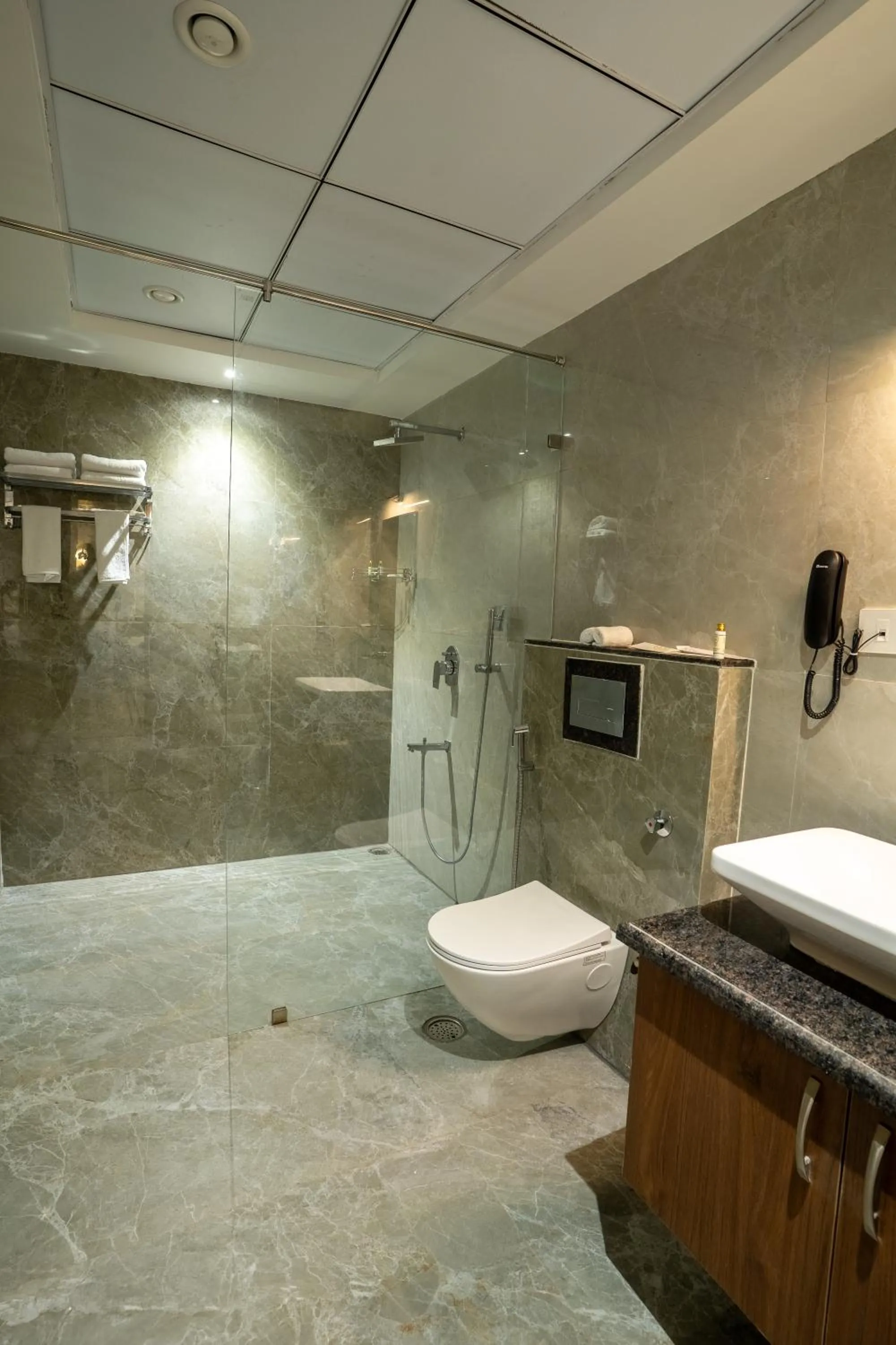 Bathroom in Royal Prime - A City Center Boutique Hotel In Jaipur