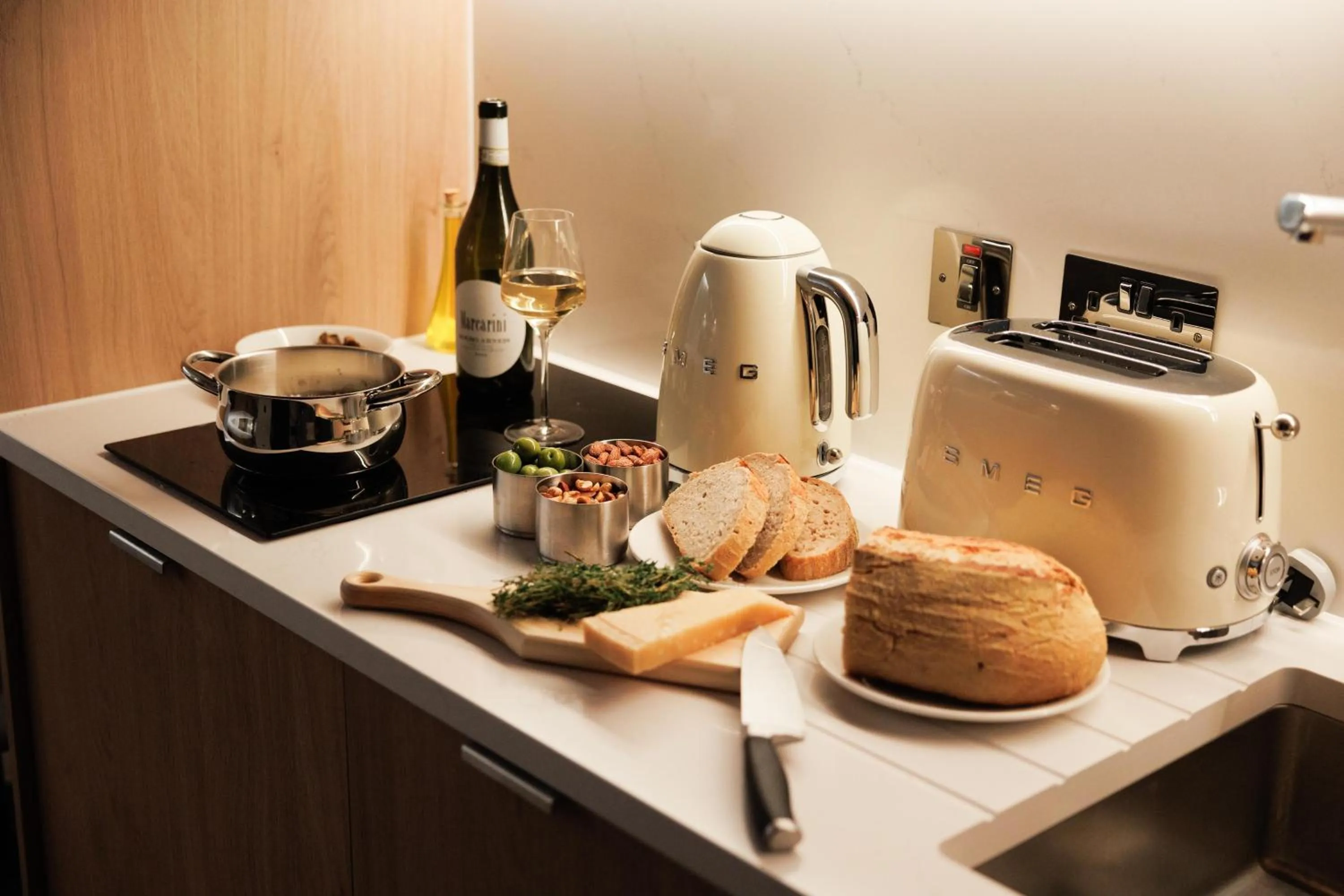 Kitchen or kitchenette in Wilde Cambridge City Centre