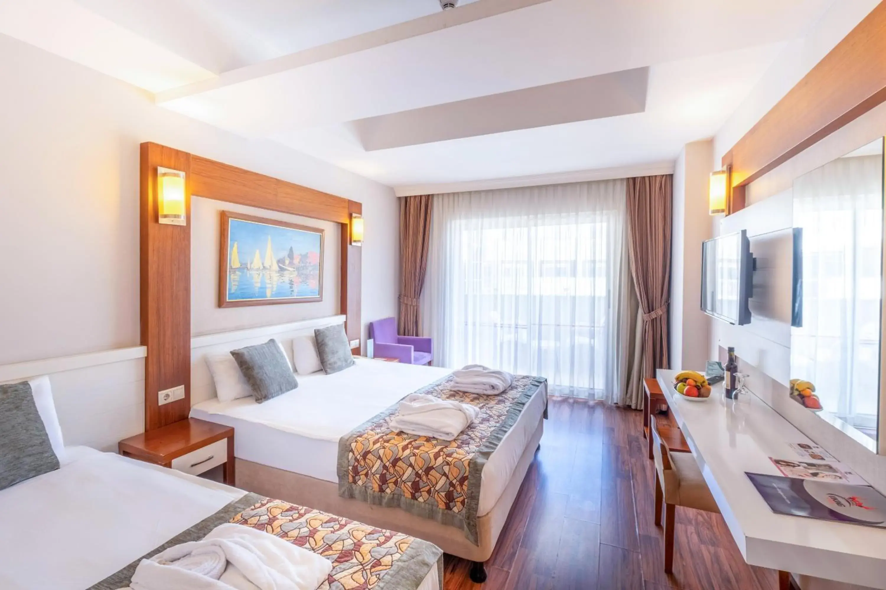 Bed in Viking Star Hotel Bed in Viking Star Hotel