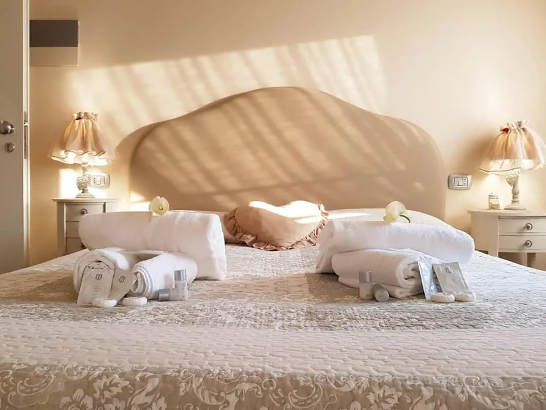 Bed in Antica Dimora Stucky