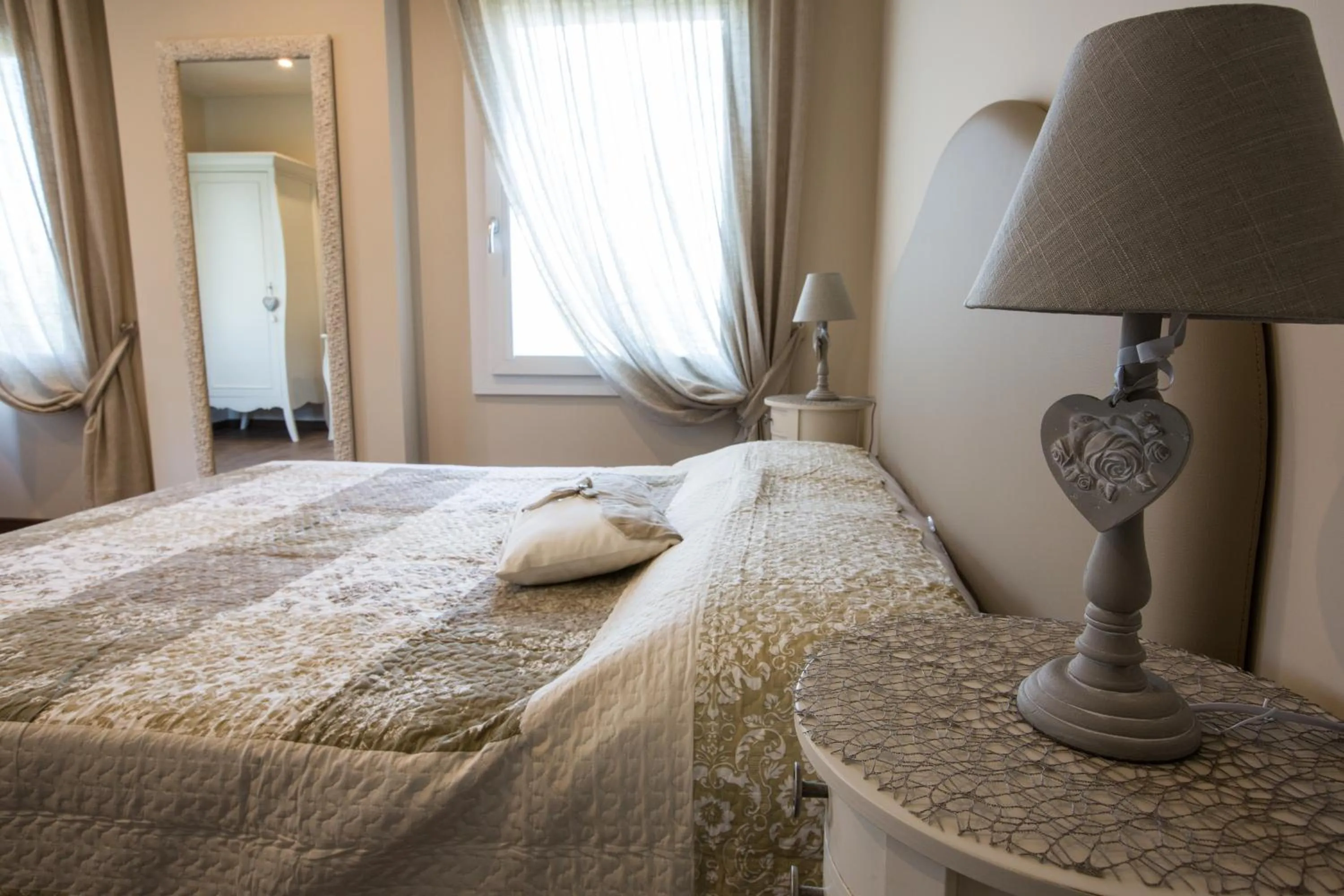 Bedroom, Bed in Antica Dimora Stucky