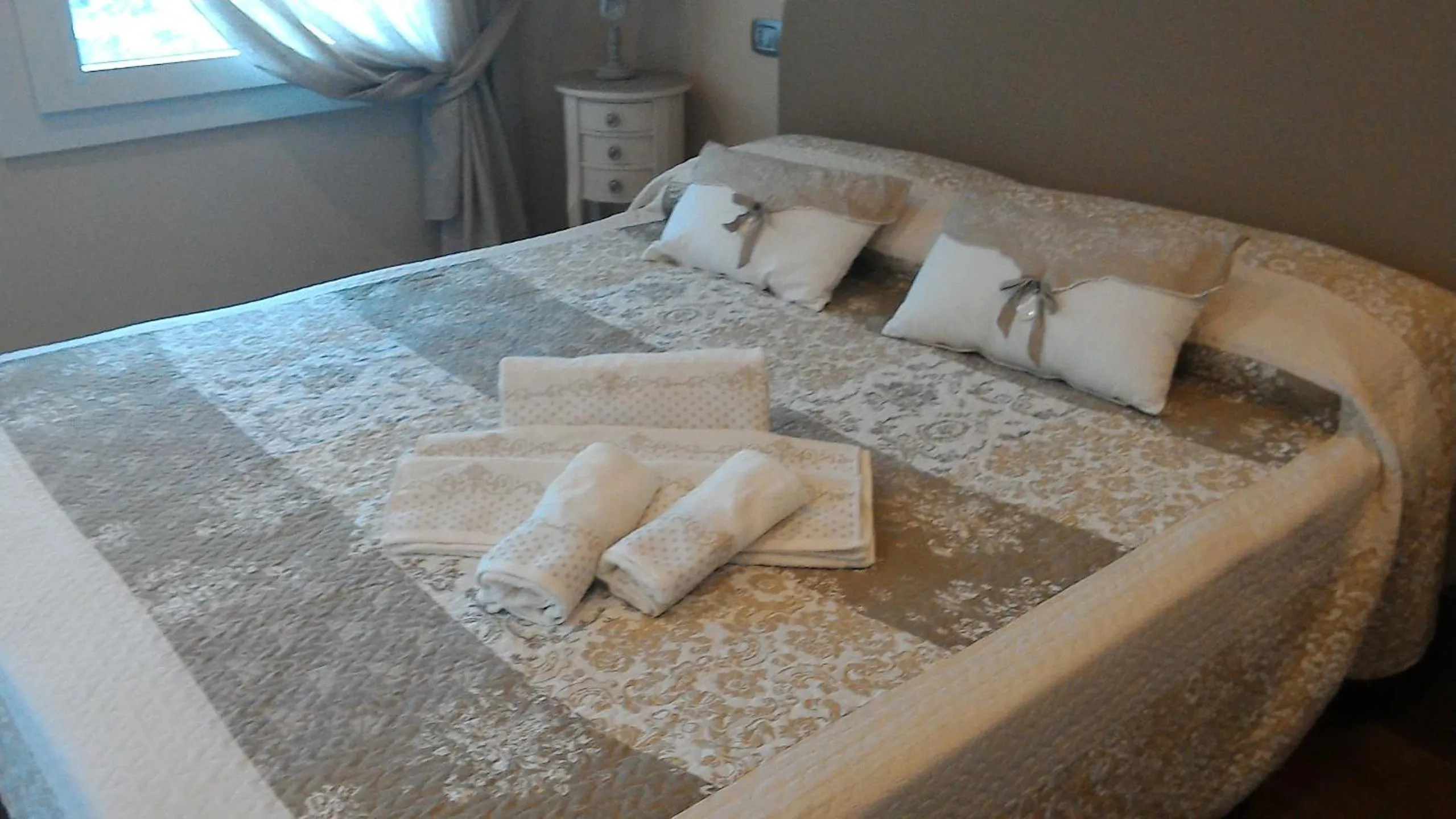 Bed in Antica Dimora Stucky