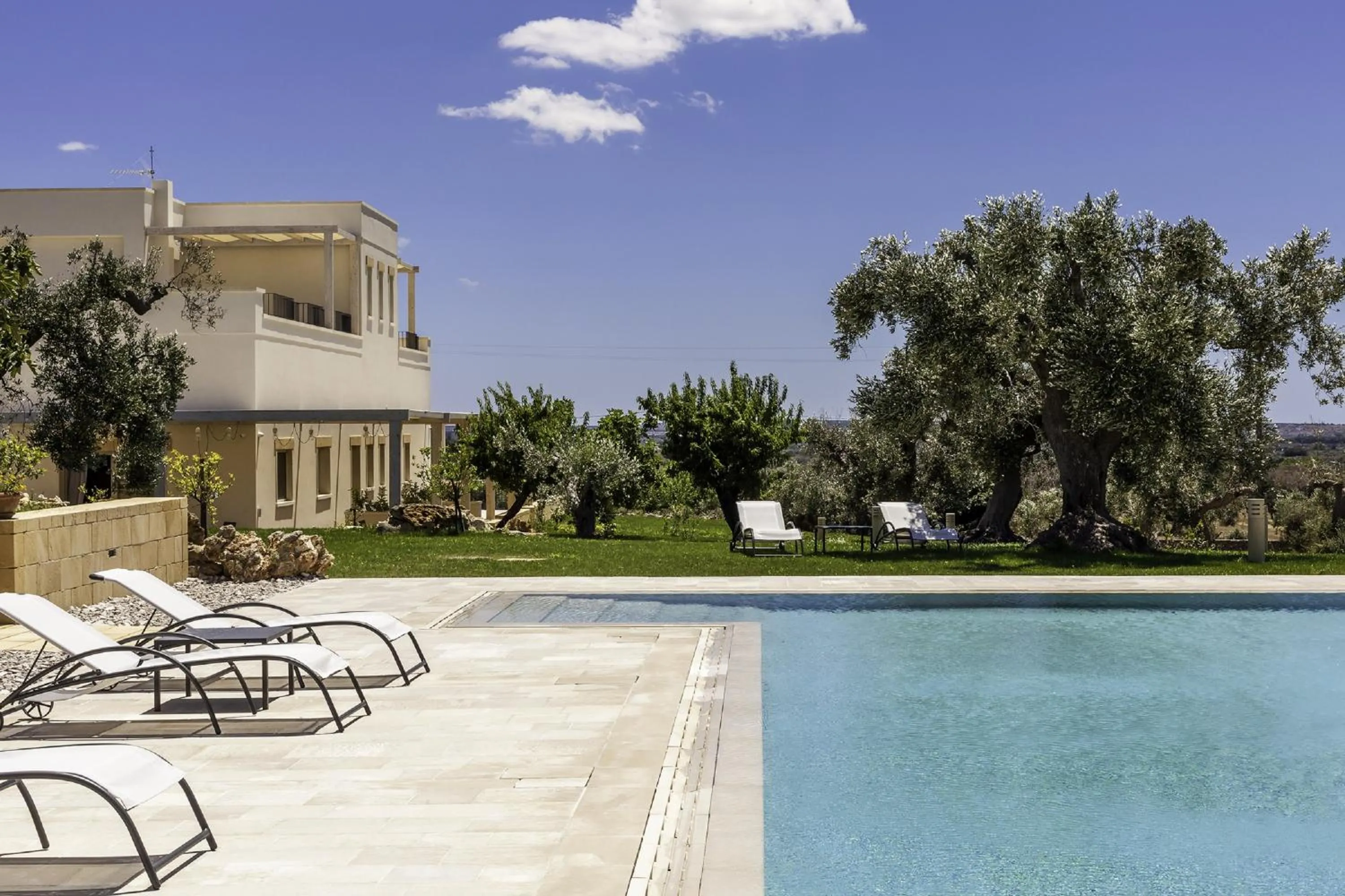 Garden in Tenuta Monticelli Bio Relais